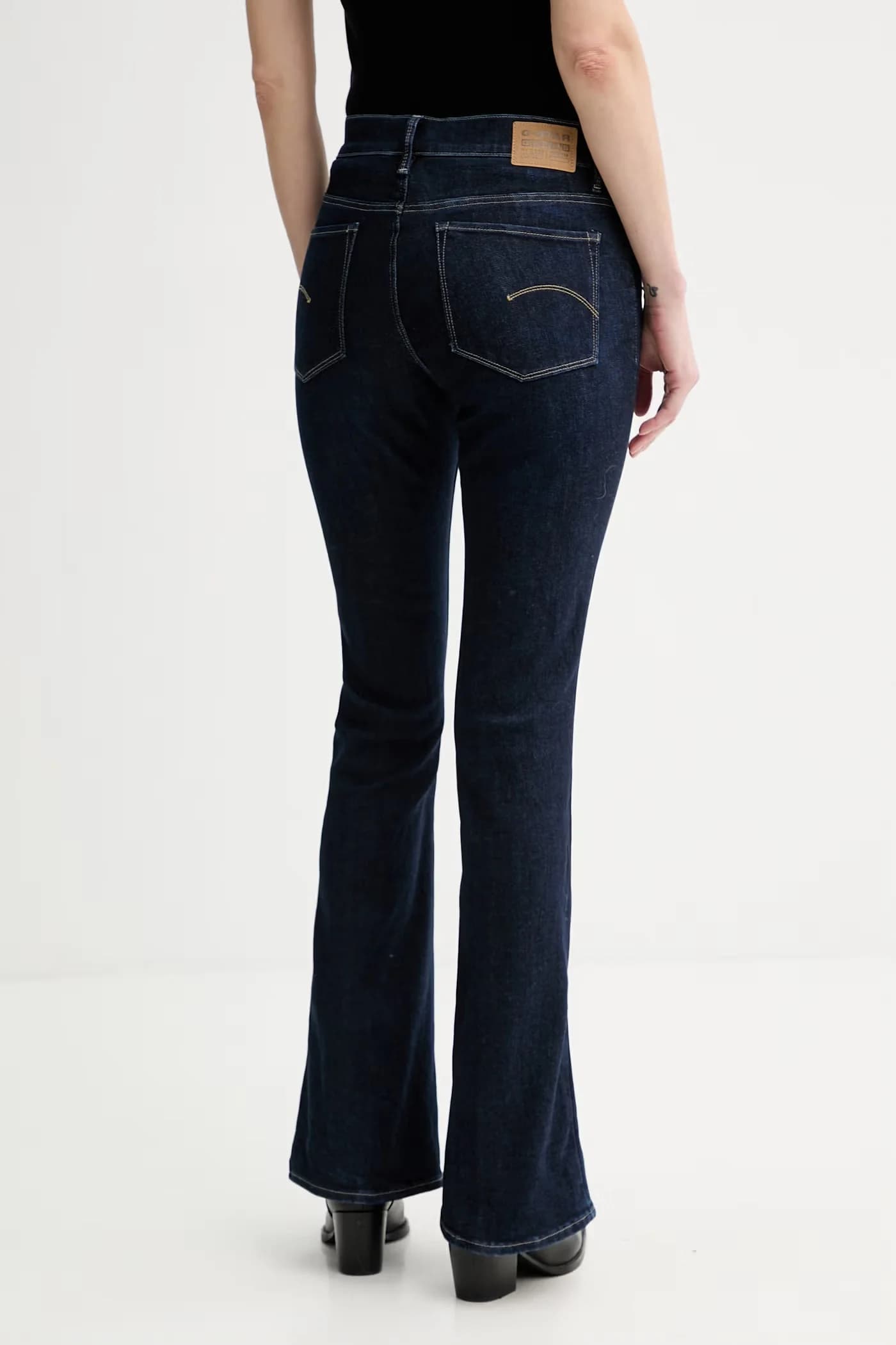 3301 Джинсы-клеш - фото 3