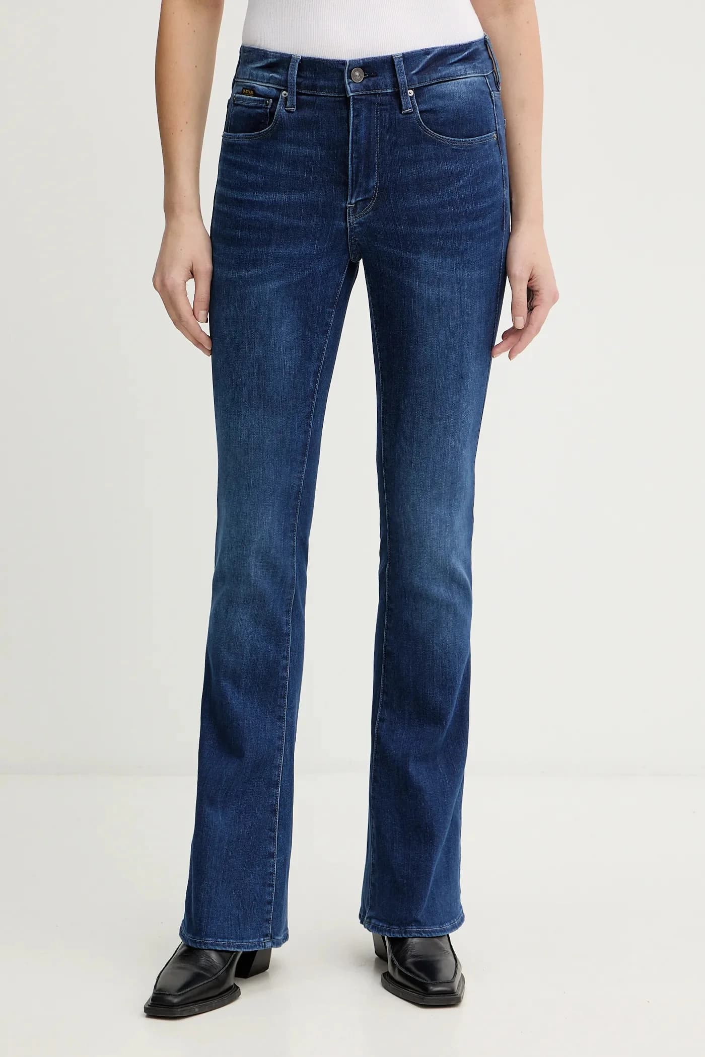 3301 Джинсы-клеш