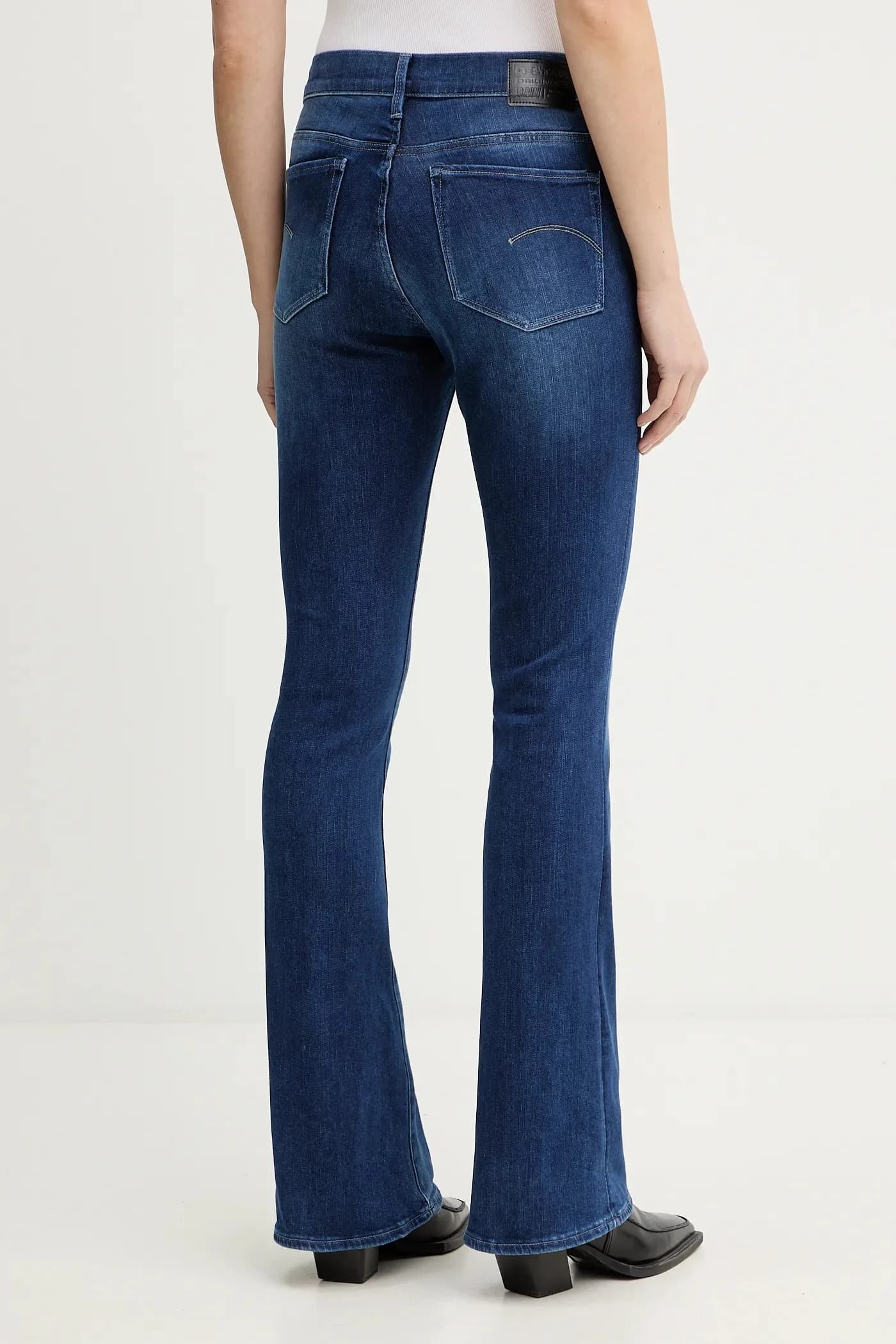 3301 Джинсы-клеш - фото 3