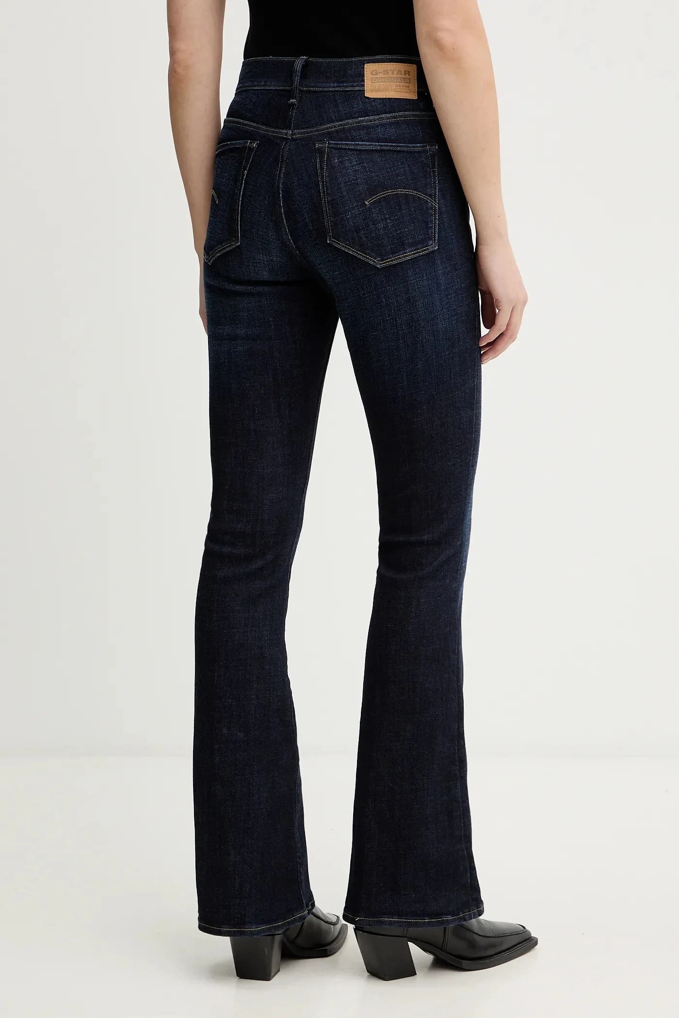 3301 Джинсы-клеш - фото 3