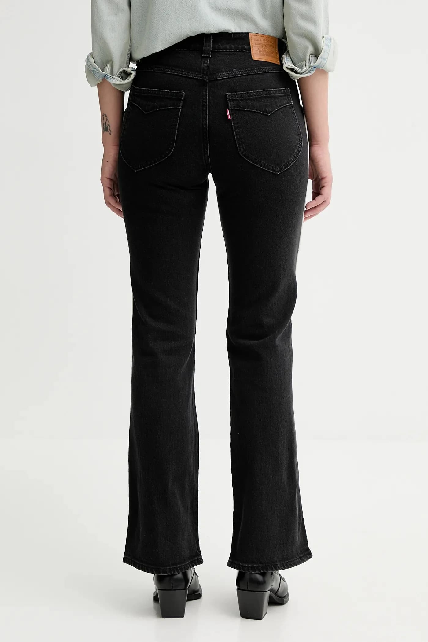 джинсы WEDGIE BOOT PIPING - фото 3