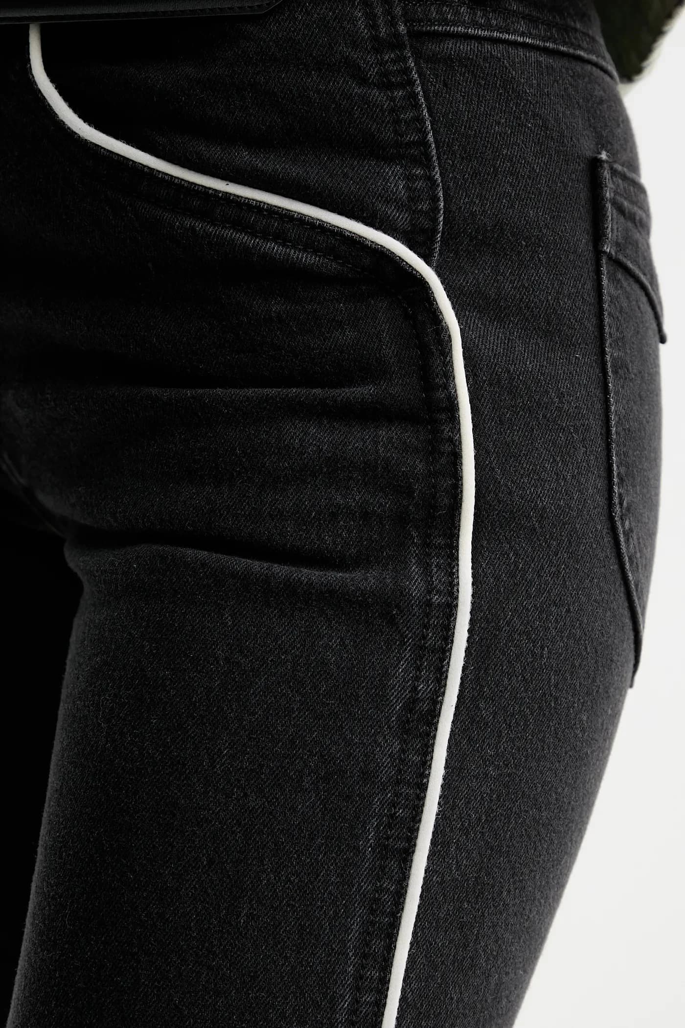 джинсы WEDGIE BOOT PIPING - фото 5