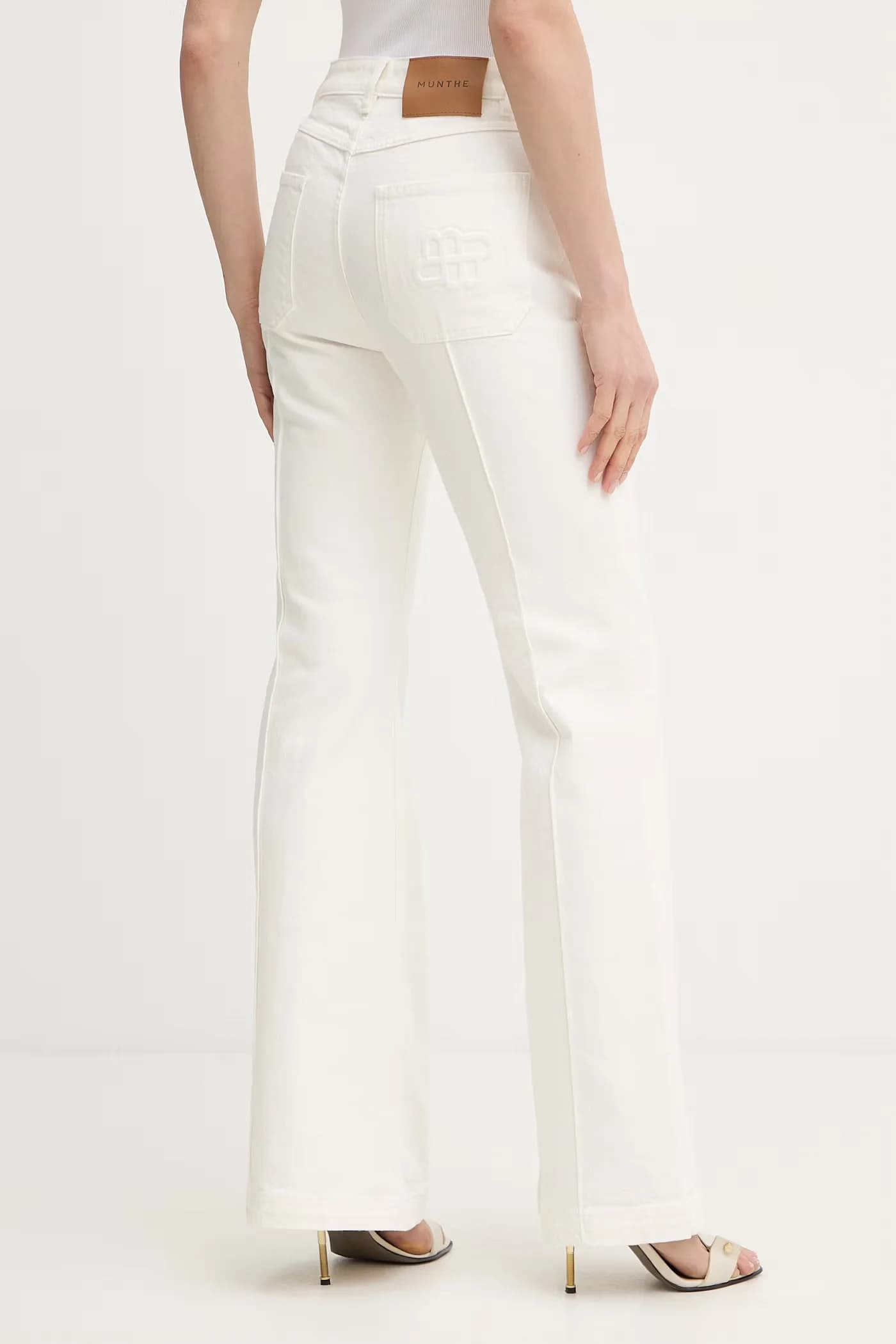 BELLANOR женские расклешенные джинсы - фото 3