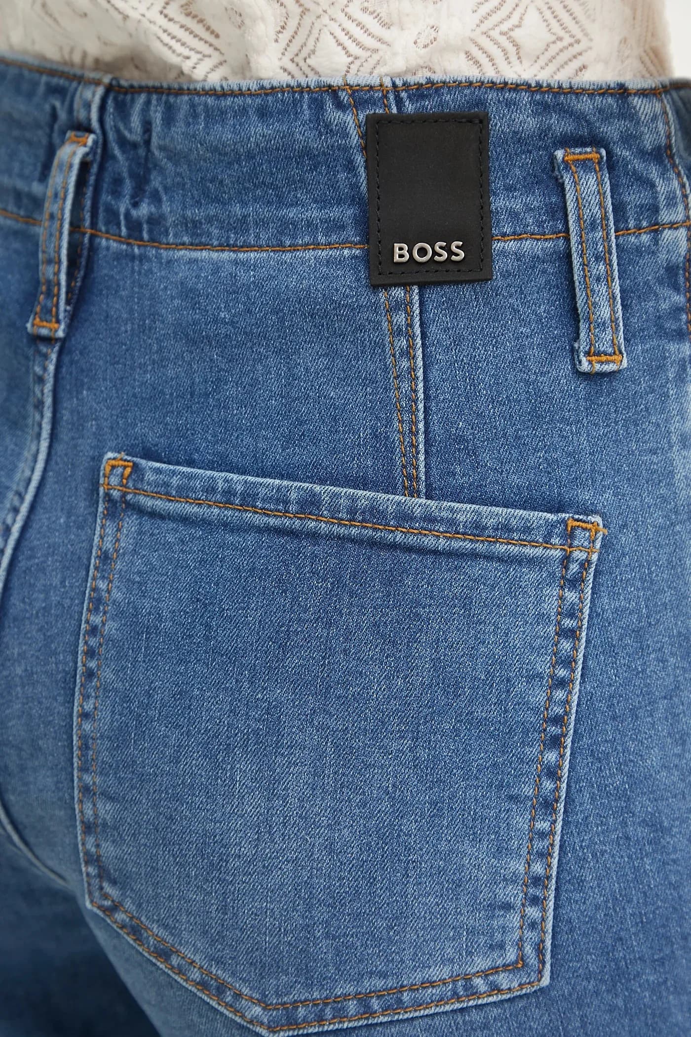 Джинсы ROSALYA 2.0 из смесового шелка - фото 4