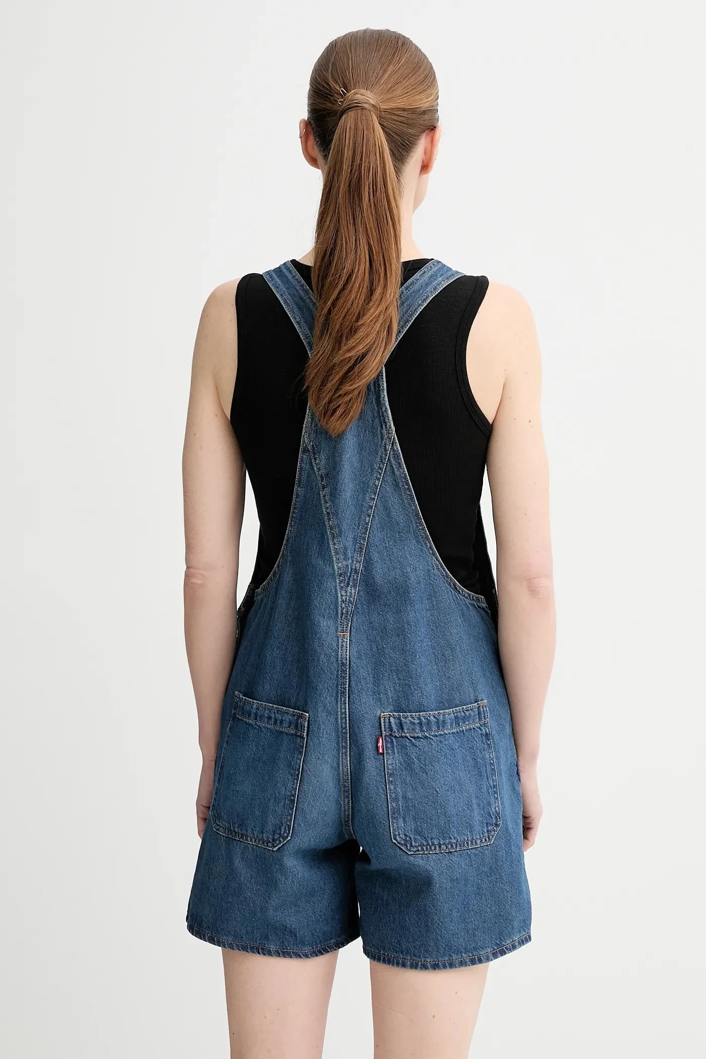 Джинсовый комбинезон UTILITY SHORTALL - фото 3