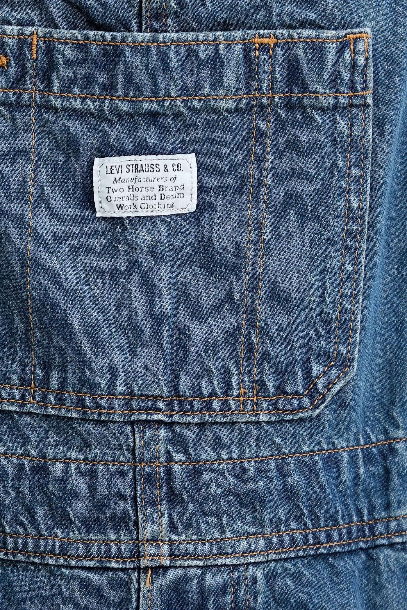 Джинсовый комбинезон UTILITY SHORTALL - фото 5