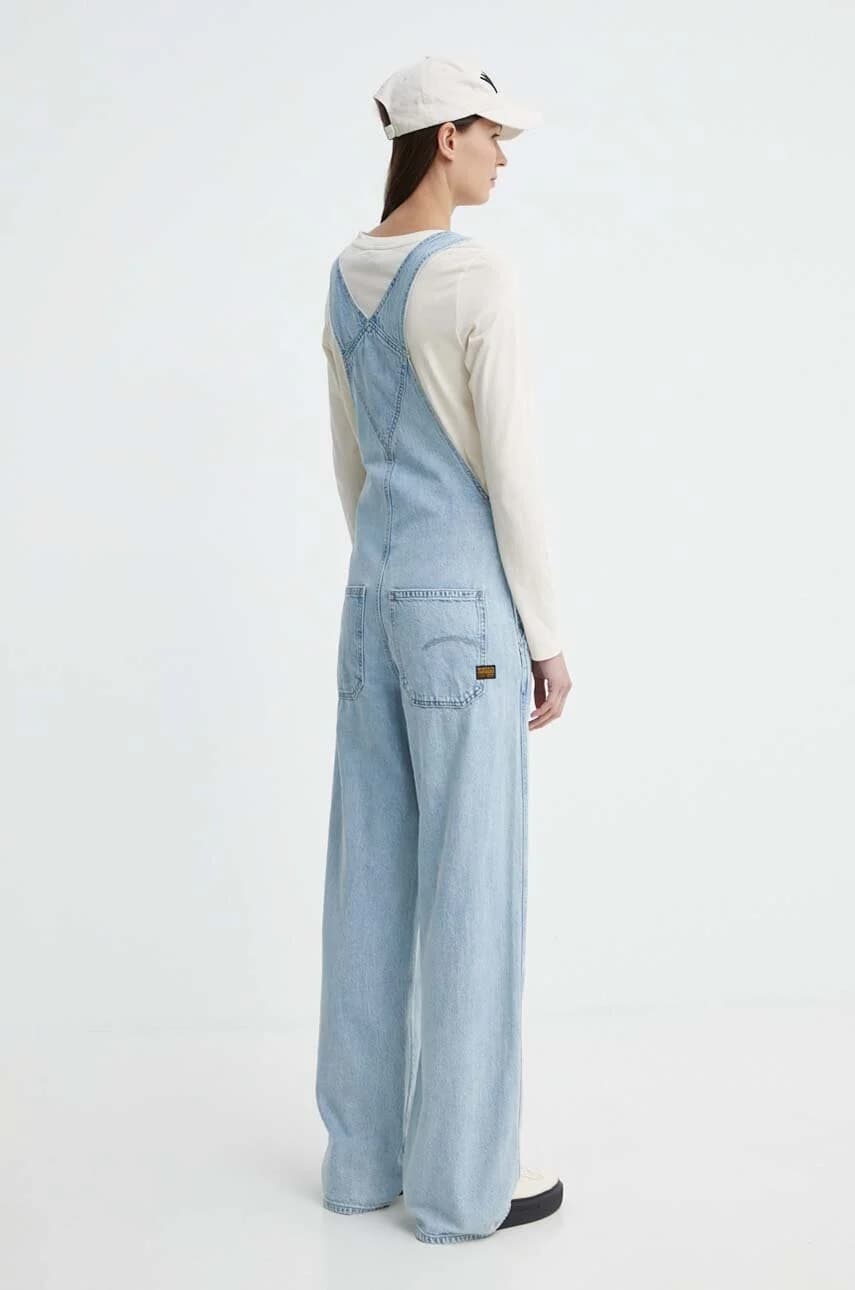 Джинсовый комбинезон - фото 3