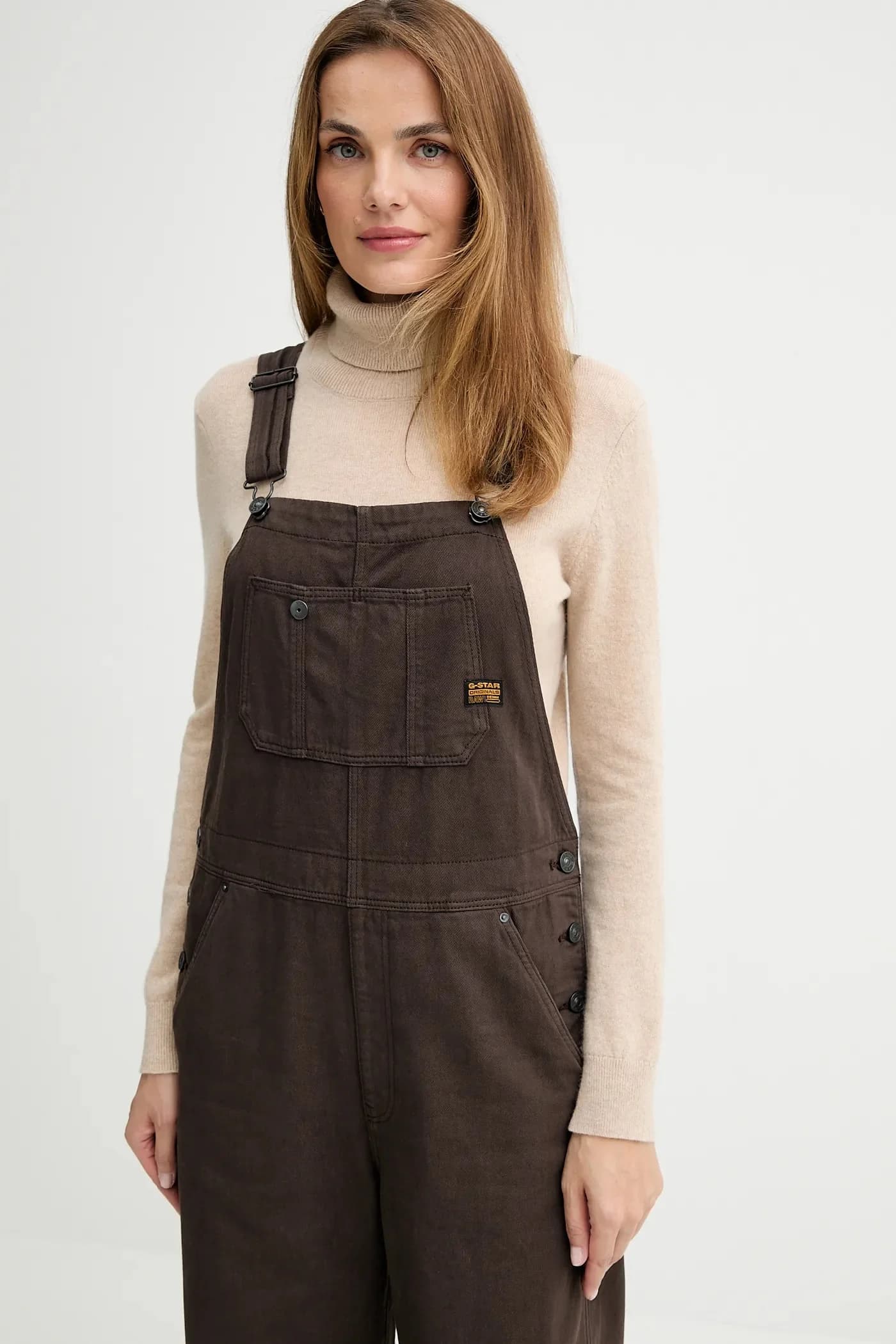 Джинсовый комбинезон прямого кроя Dungaree - фото 4
