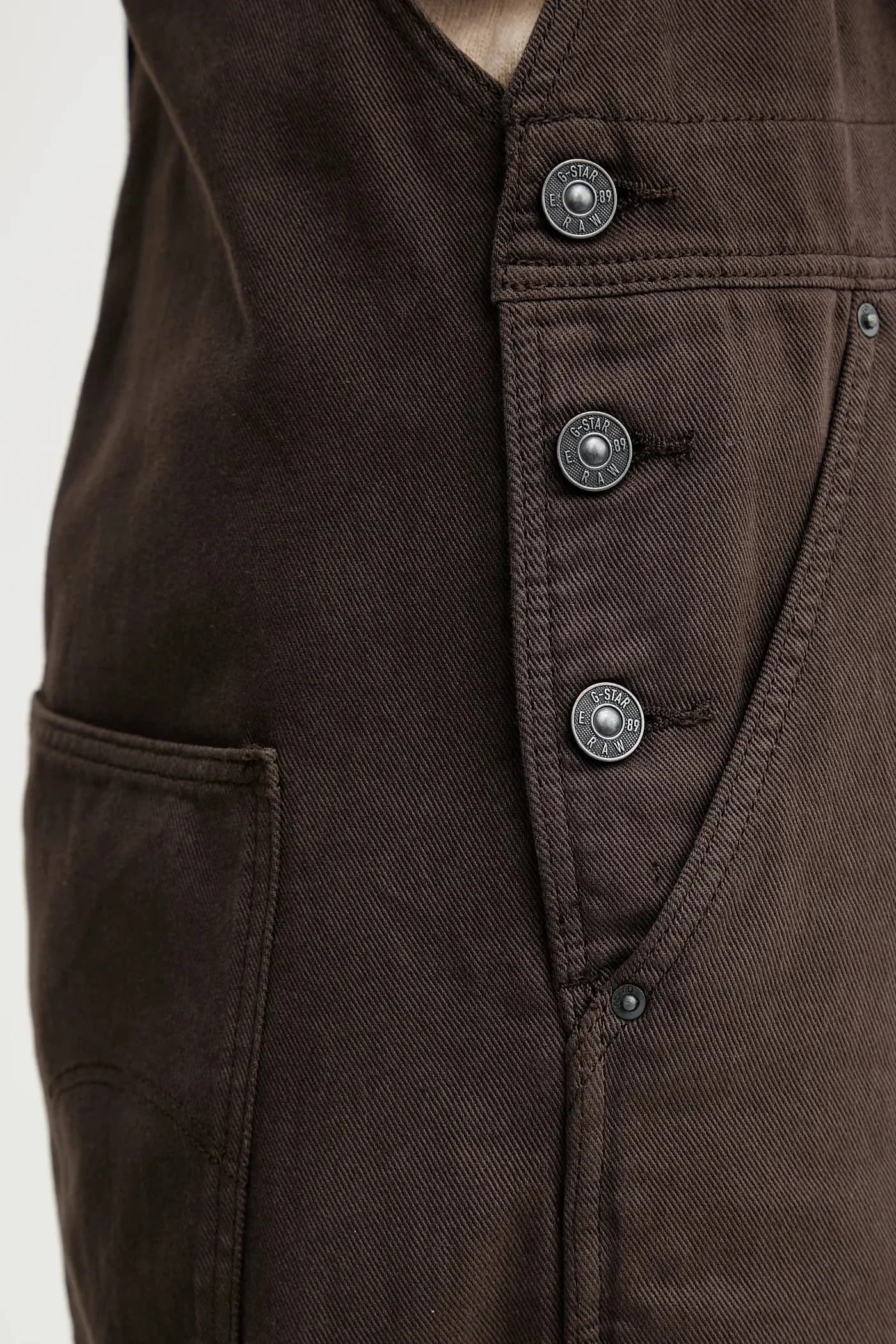 Джинсовый комбинезон прямого кроя Dungaree - фото 5