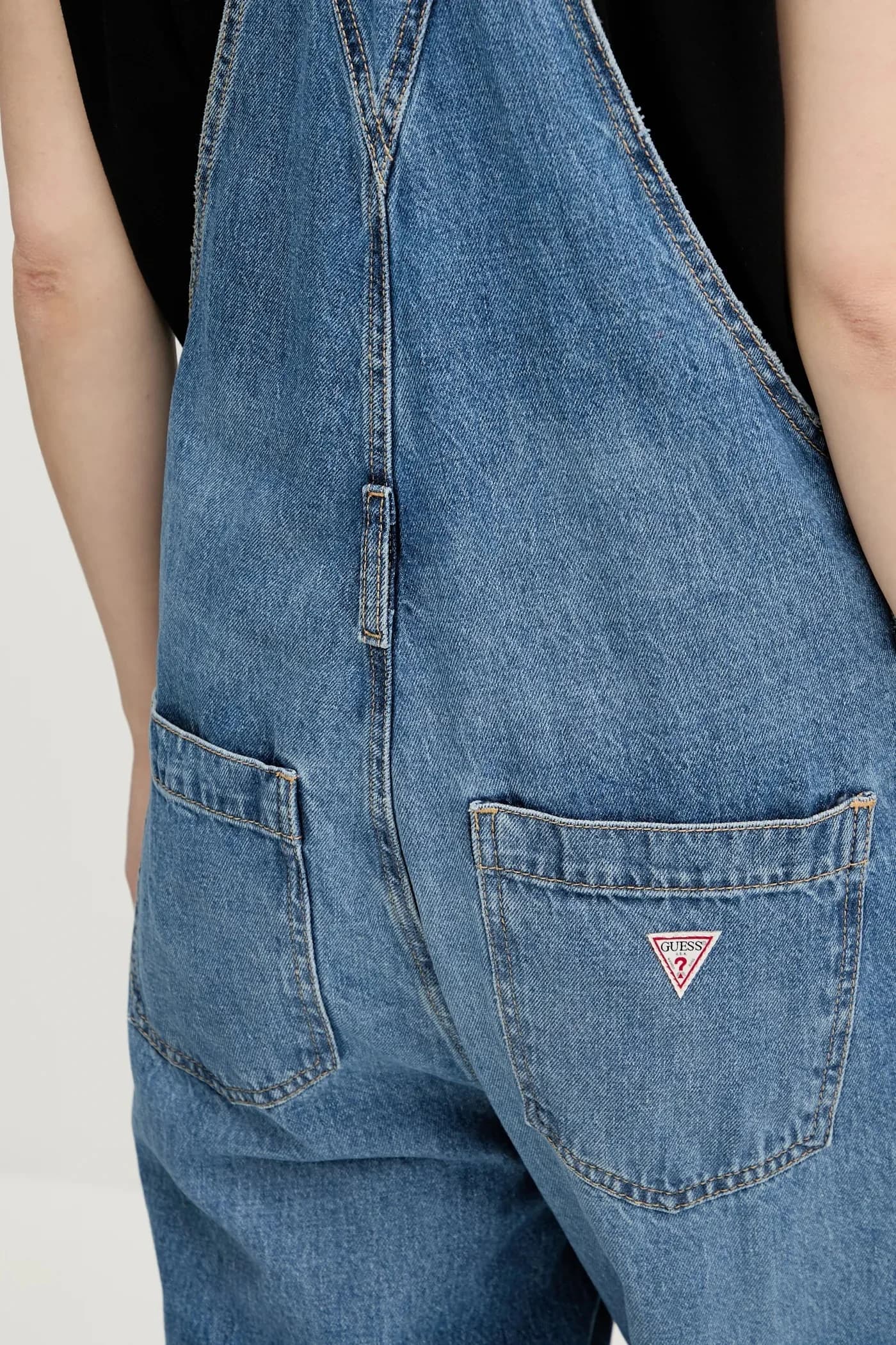 Джинсовый комбинезон - фото 6