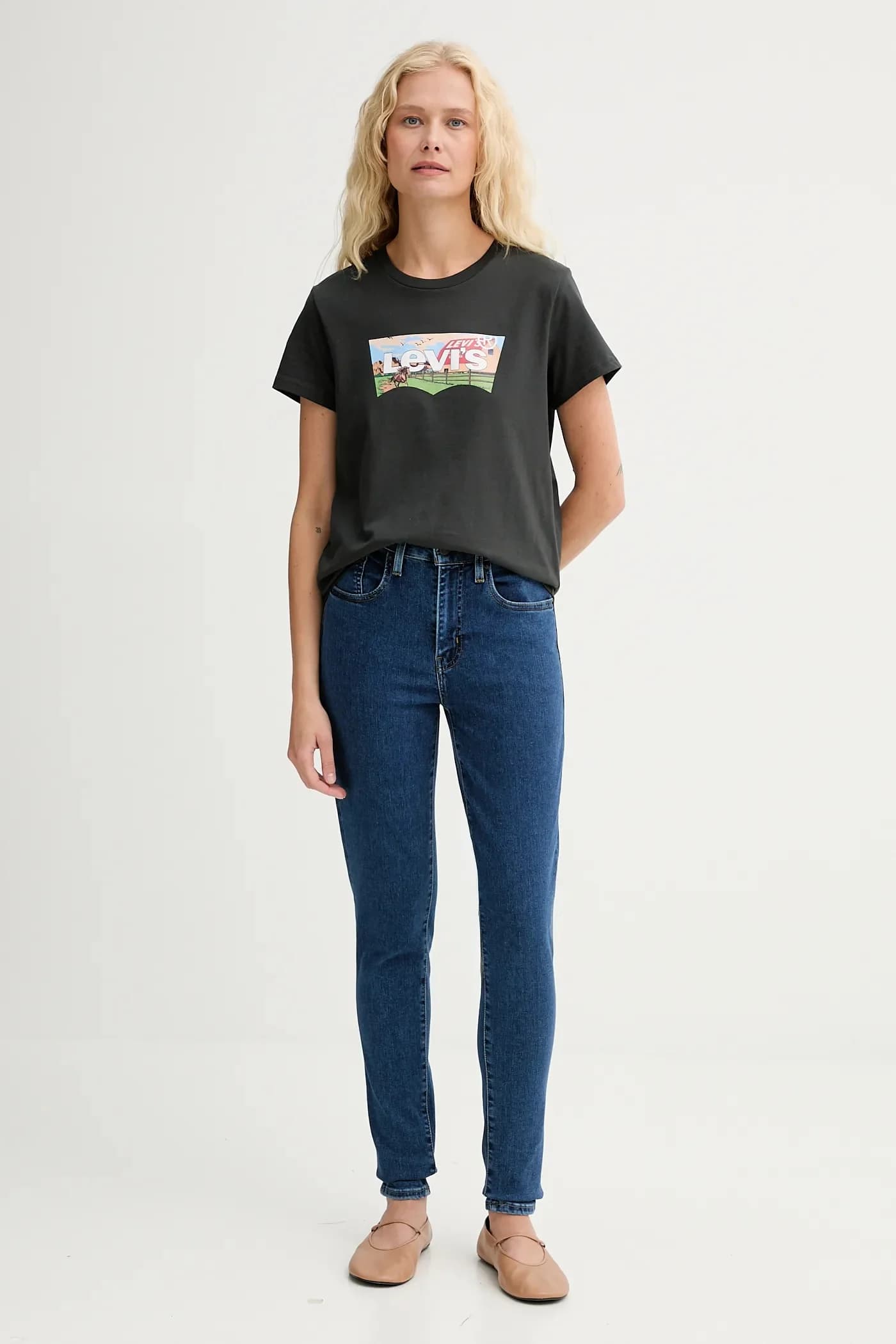 Джинсы 721 HIGH RISE SKINNY - фото 2