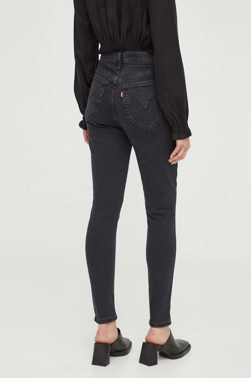 Джинсы РЕТРО ВЫСОКИЕ СКИННИ - фото 3