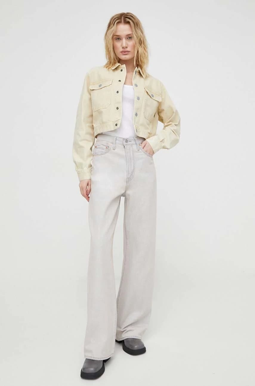 джинсы RIBCAGE WIDE WIDE - фото 2