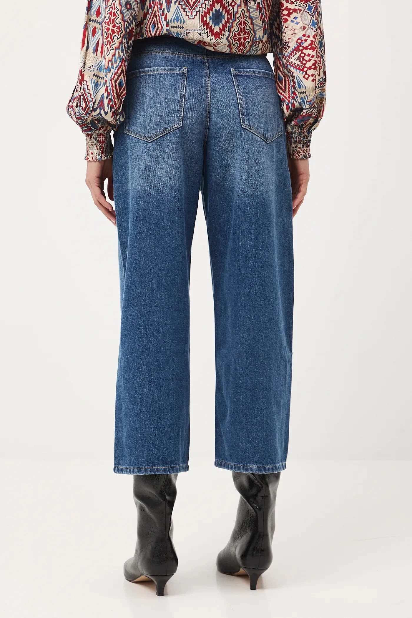 Хлопковые джинсы - фото 2