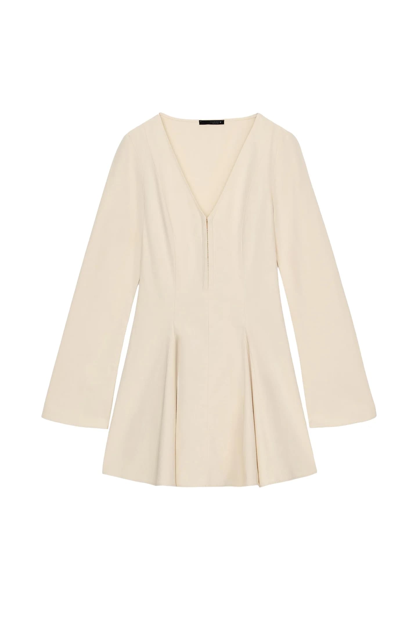 КОРОТКОЕ ПЛАТЬЕ С РАСШЕШЕННОЙ ЮБКОЙ - фото 3