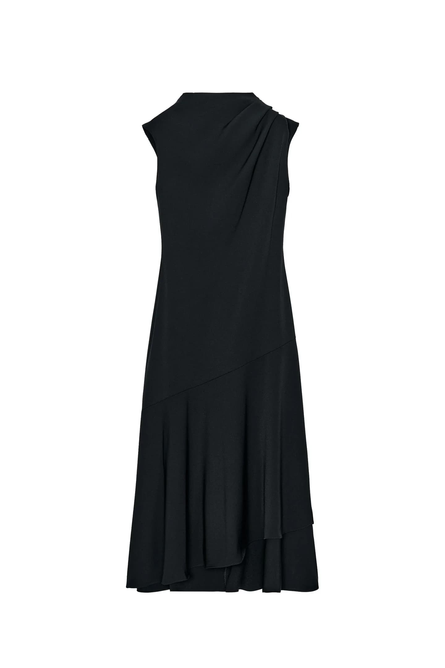 АСИММЕТРИЧНОЕ ПЛАТЬЕ СРЕДНЕЙ ДЛИНЫ - фото 3