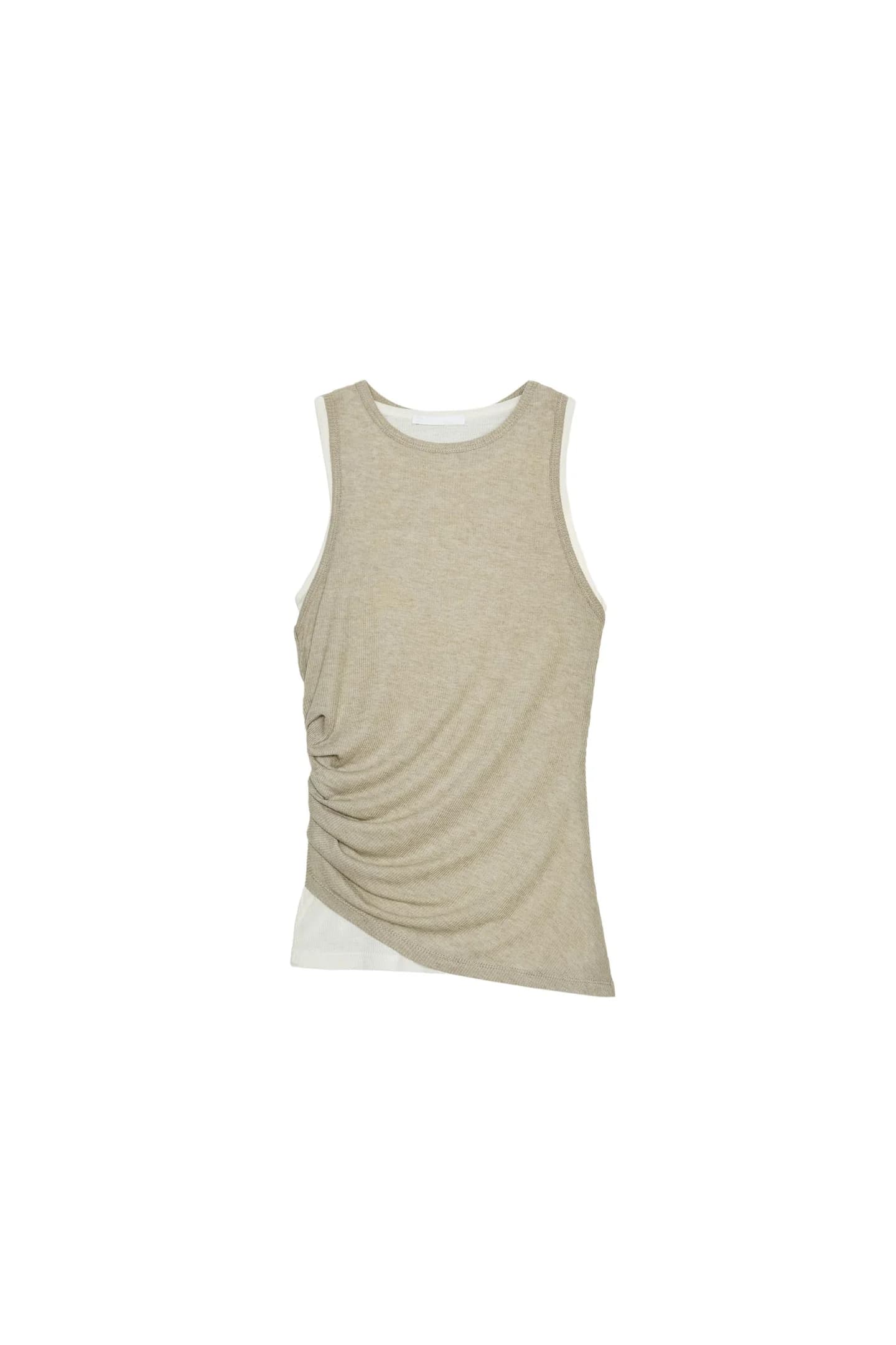 РУСТИЧЕСКИЙ ТОП С ДВОЙНЫМ ЭФФЕКТОМ - фото 3