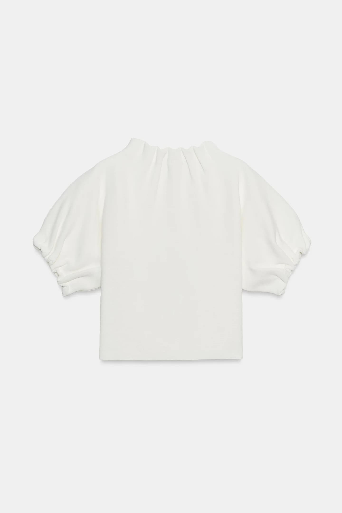 ТРИКОТАЖНЫЙ ТОП С РЕБОЧКАМИ - фото 2