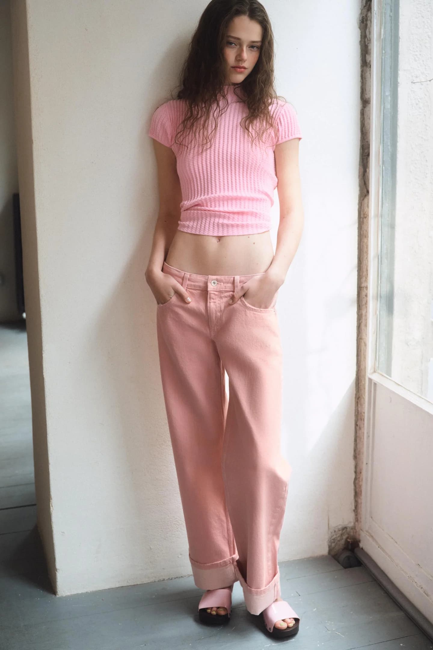 СТРУКТУРНЫЙ ТРИКОТАЖНЫЙ ТОП - фото 2