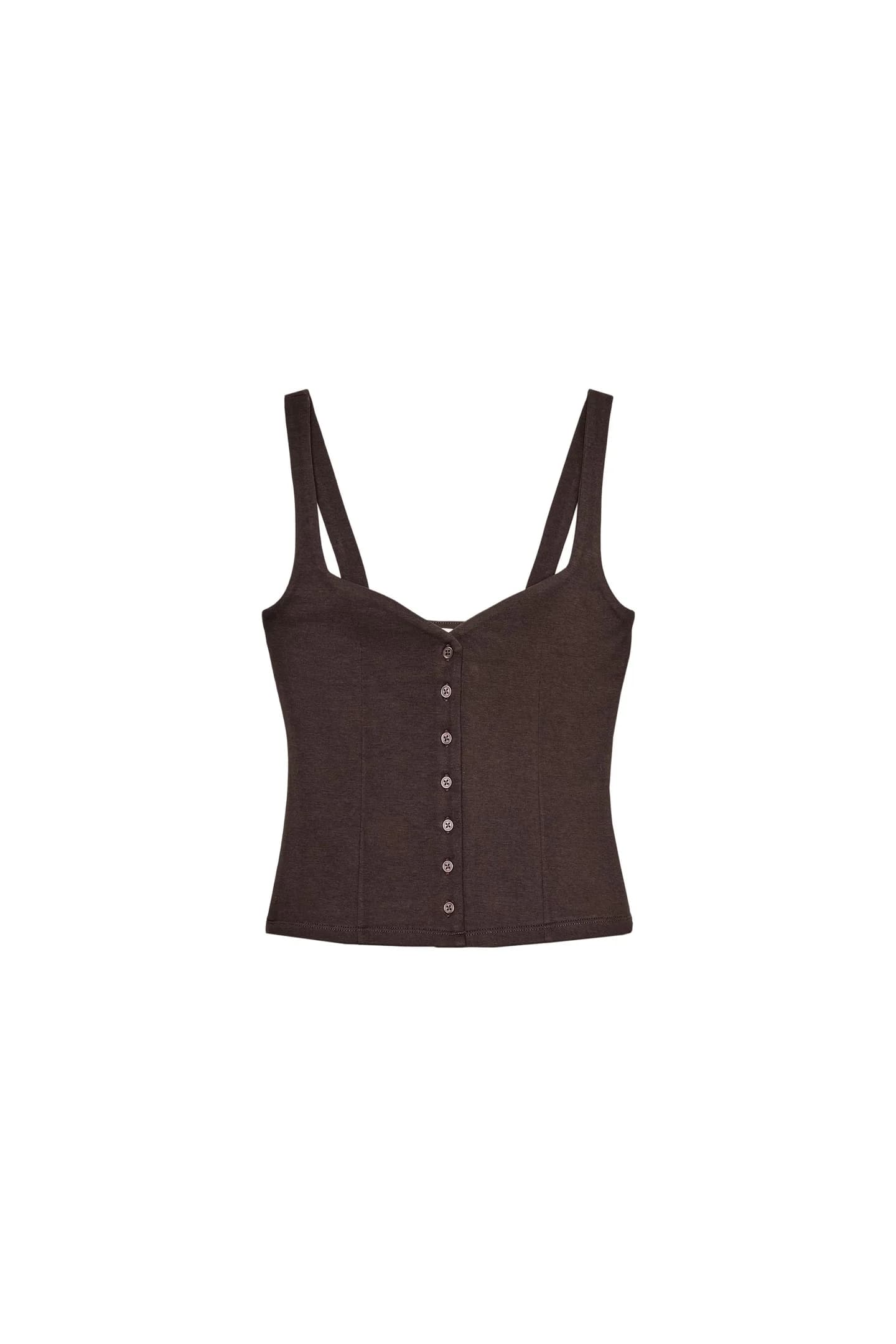 ТОП В ФОРМЕ СЕРДЦА С ПУГОВИЦАМИ - фото 7