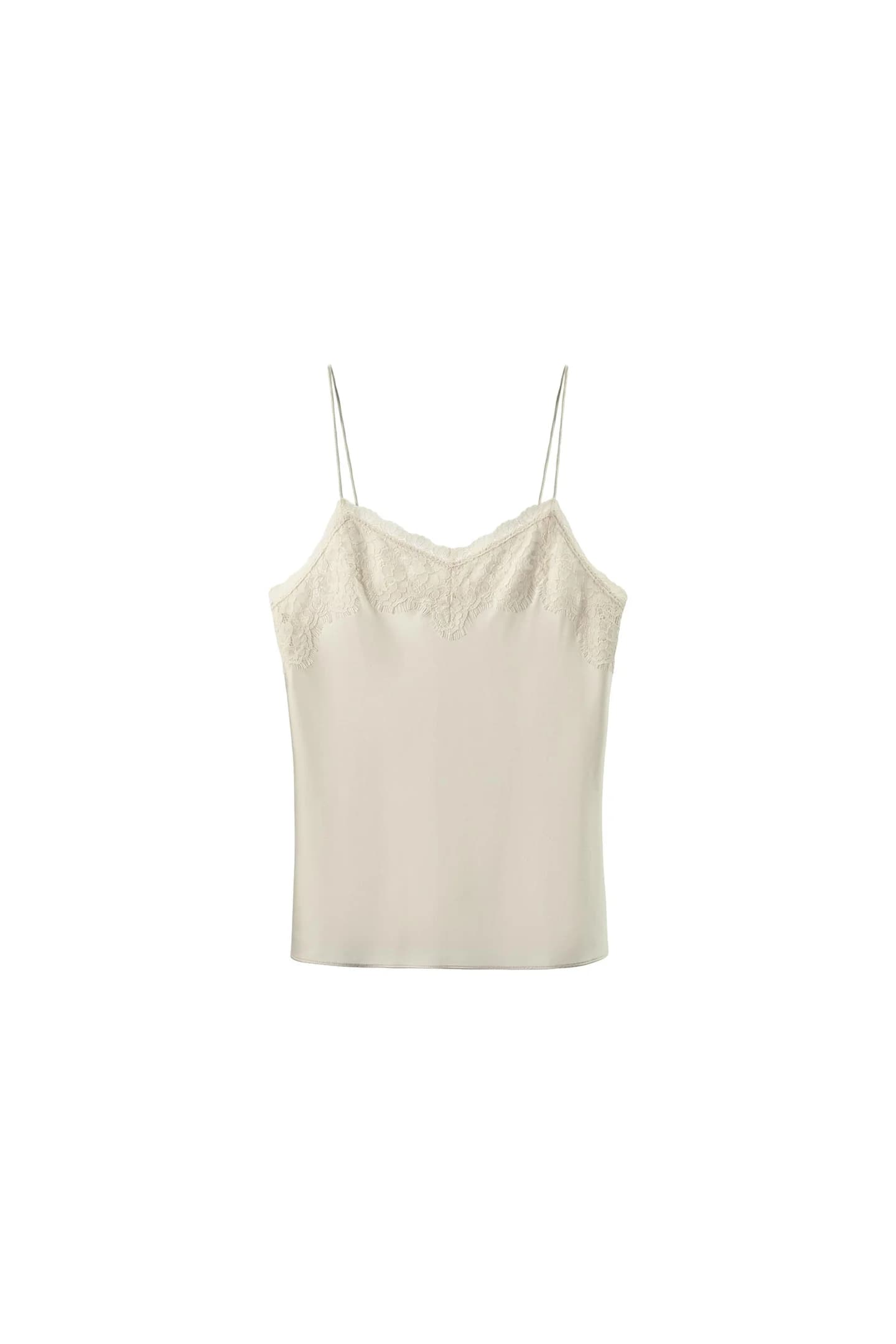 ТОП БЕЛЬЕВОГО СТИЛЯ ИЗ ШЕЛКА И КРУЖЕВА - фото 3