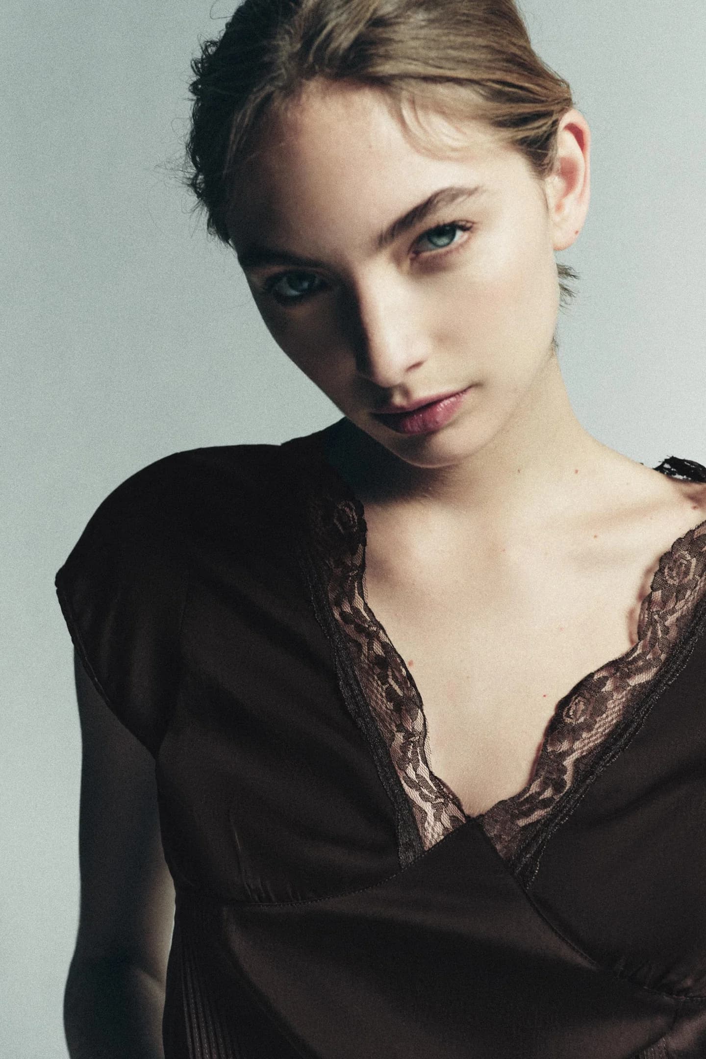 ТОП ИЗ 100% ЛИОЦЕЛЛА С КРУЖЕВОМ - фото 2