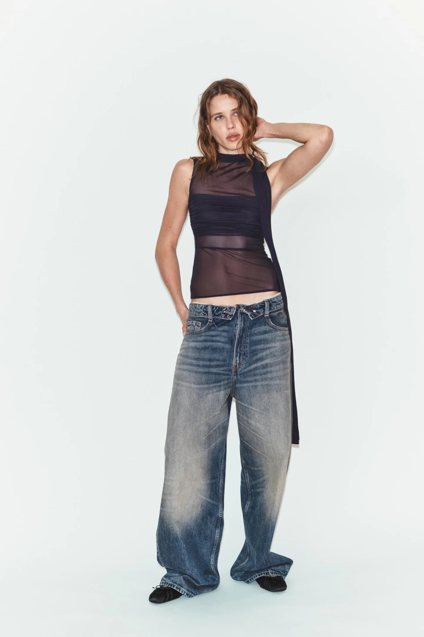 ТЮЛЬНЫЙ ТОП-ФУЛАРД - фото 2