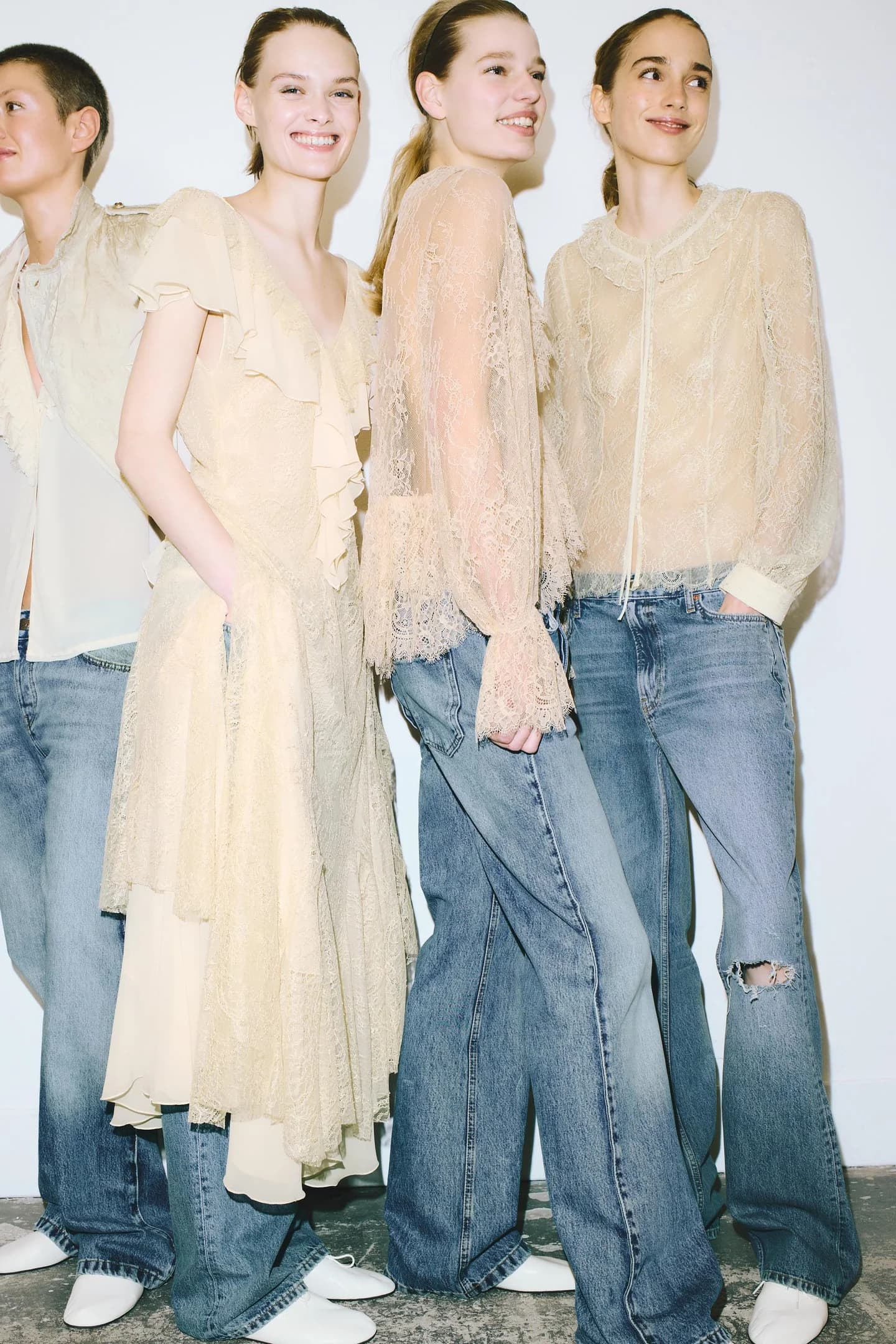 КРУЖЕВНАЯ РУБАШКА С ПУГОВИцами ИЗ КОЛЛЕКЦИИ ZW LIMITED EDITION - фото 2