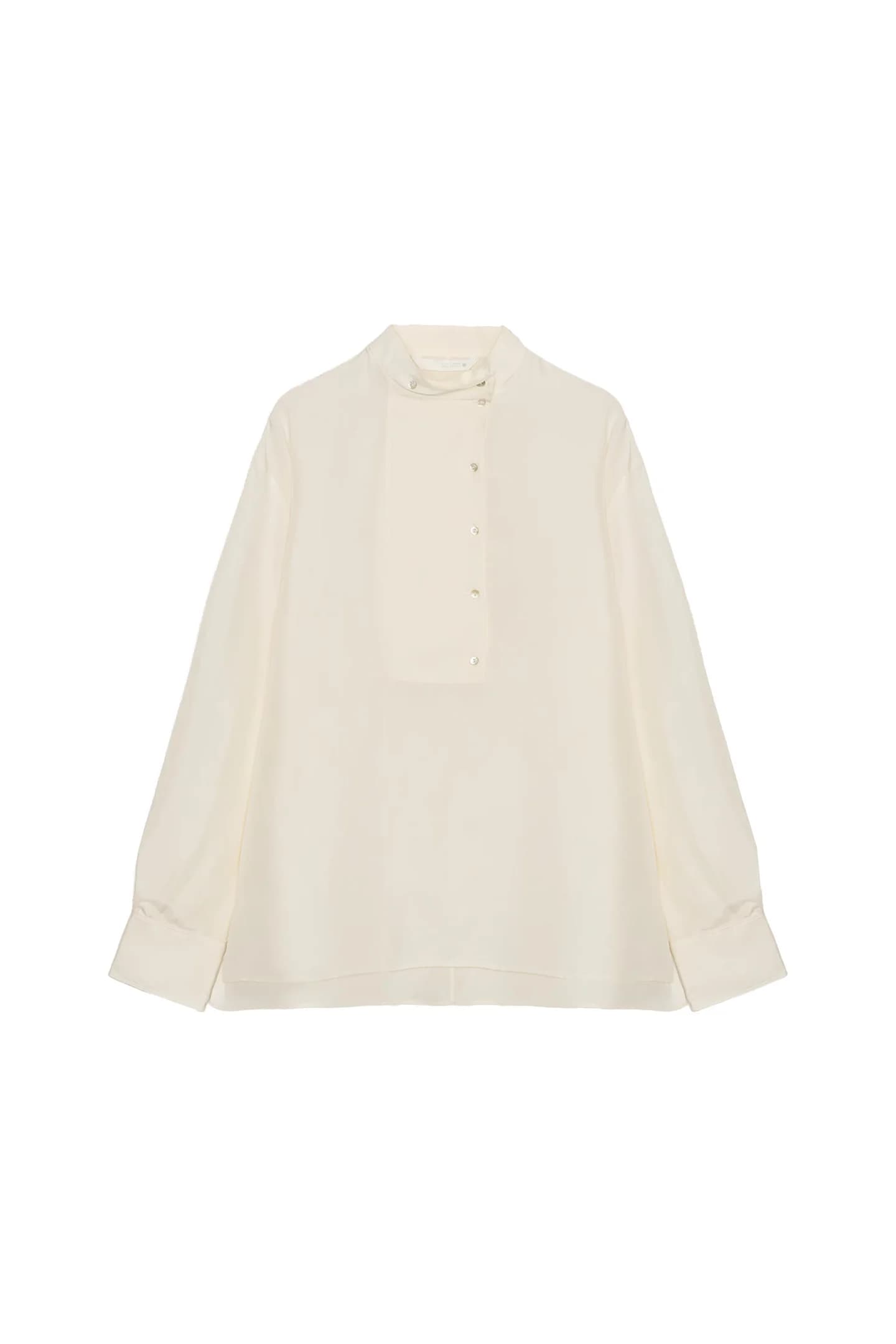 РУБАШКА ИЗ 100% ШЕЛКА ИЗ КОЛЛЕКЦИИ ZW - фото 5