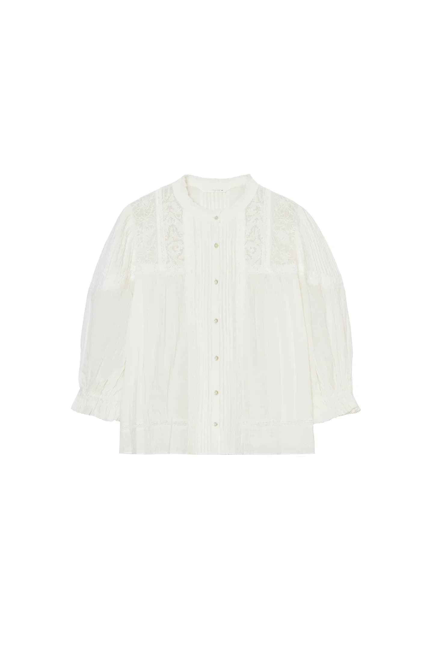 РОМАНТИЧЕСКАЯ ХЛОПКОВАЯ РУБАШКА ИЗ КОЛЛЕКЦИИ ZW - фото 3