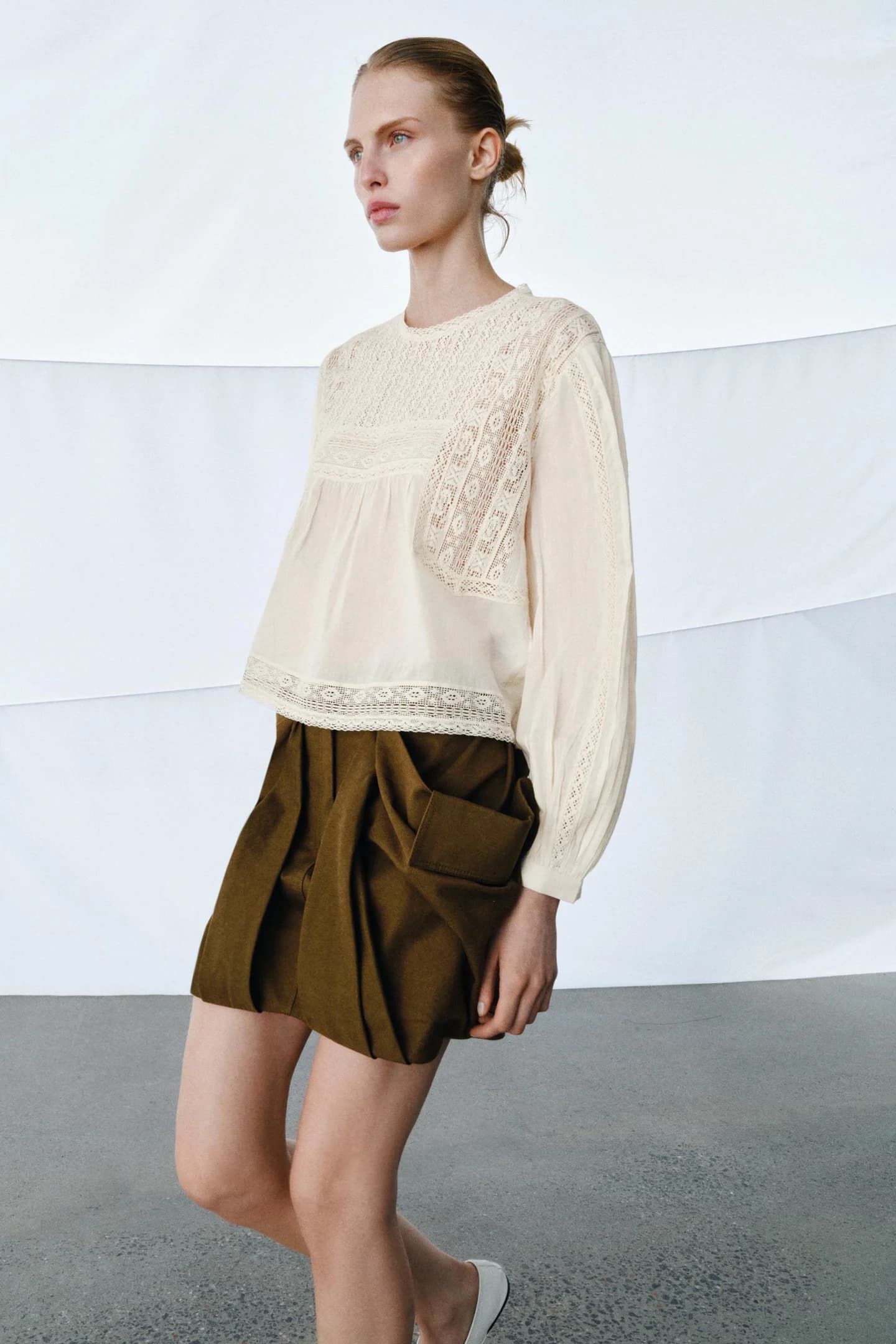 РУБАШКА С ВЫШИВКОЙ ИЗ КОЛЛЕКЦИИ ZW - фото 3