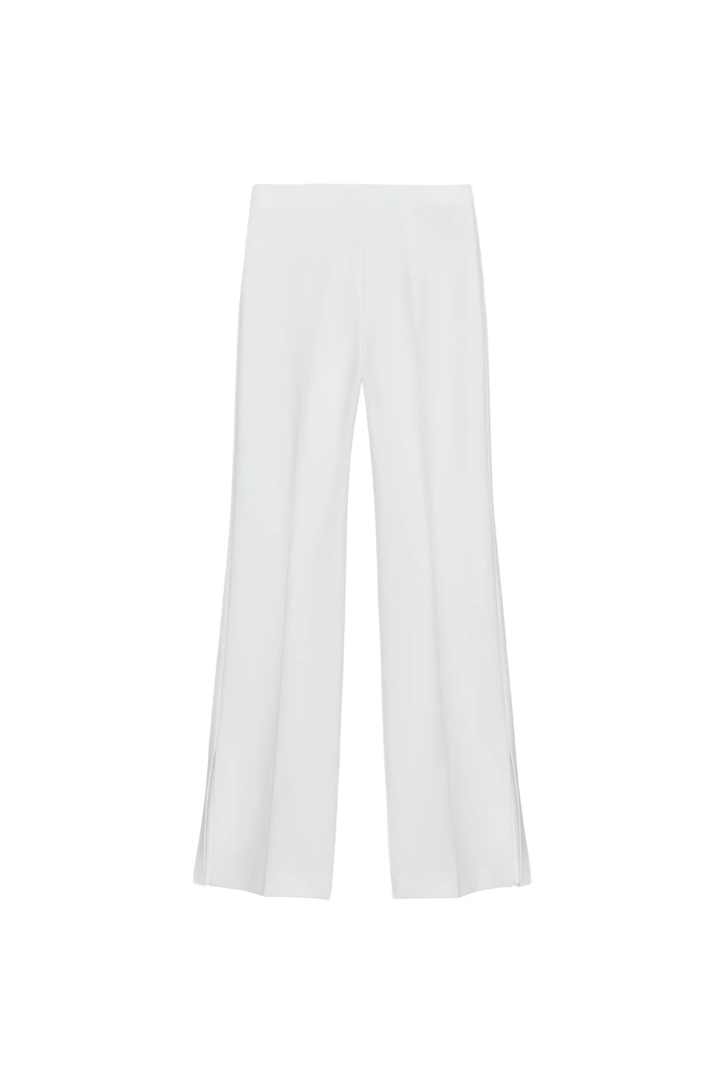 БРЮКИ-КЛЕШКИ С РАЗРЕЗАМИ ИЗ КОЛЛЕКЦИИ ZW - фото 3