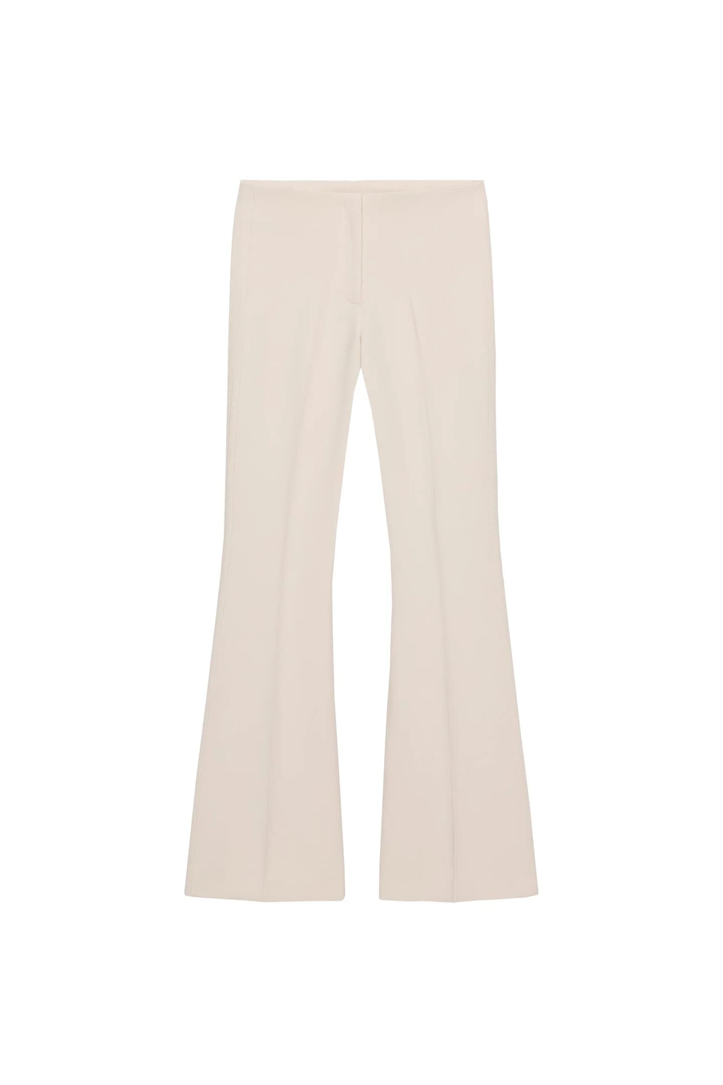 БРЮКИ РАСКЛЕШЕННЫЕ НОГИ С БОКОВЫМИ ШВАМИ - фото 3