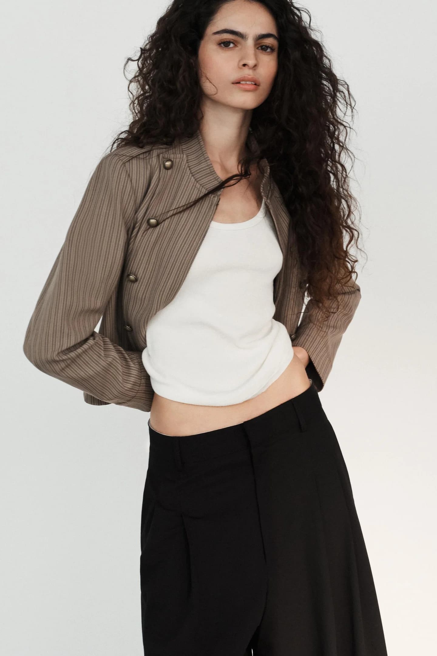 БРЮКИ С ПУРТУРАМИ - фото 2