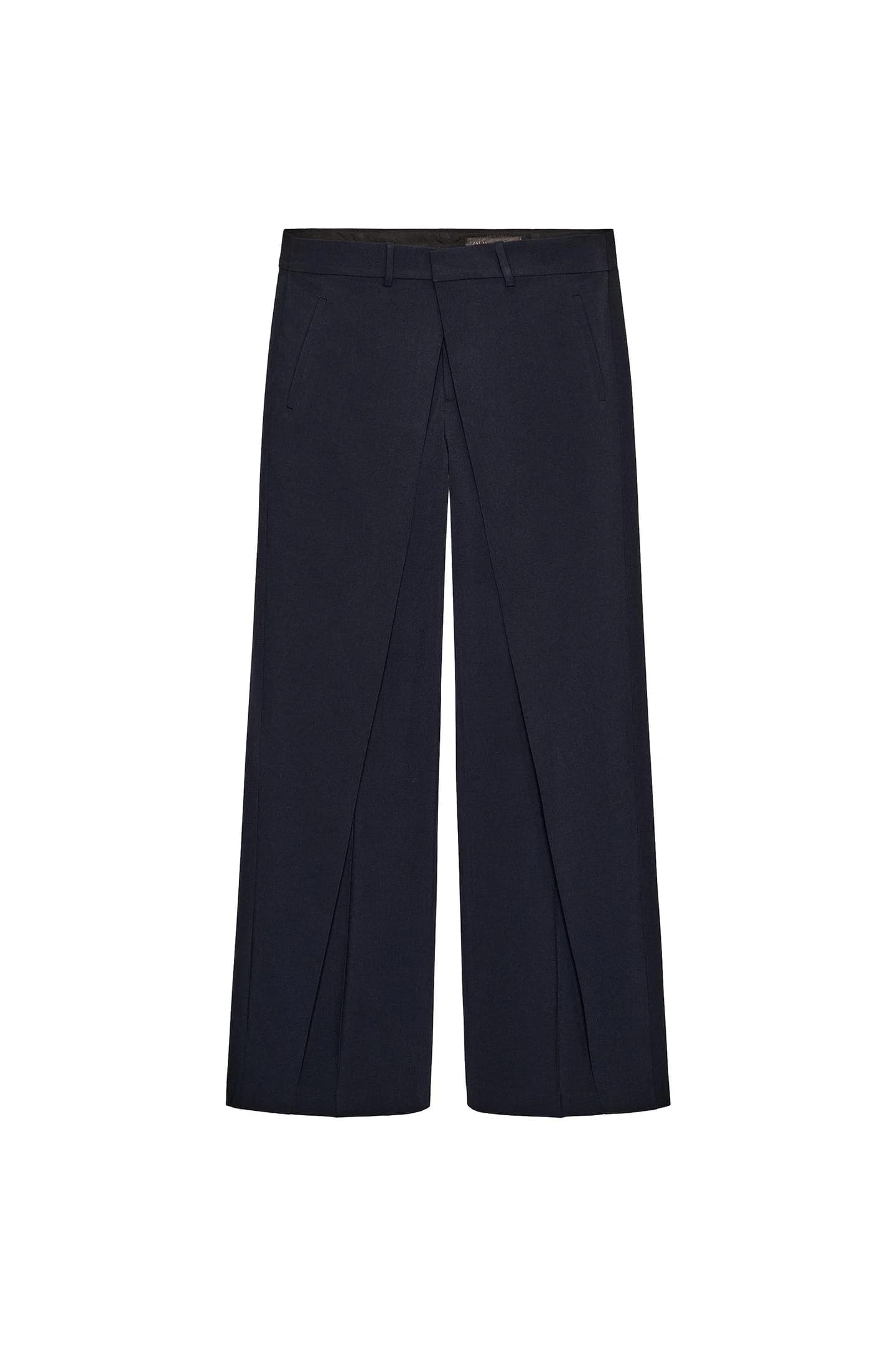 ШИРОКИЕ БРЮКИ С ПОВОРОТКАМИ ИЗ КОЛЛЕКЦИИ ZW - фото 3