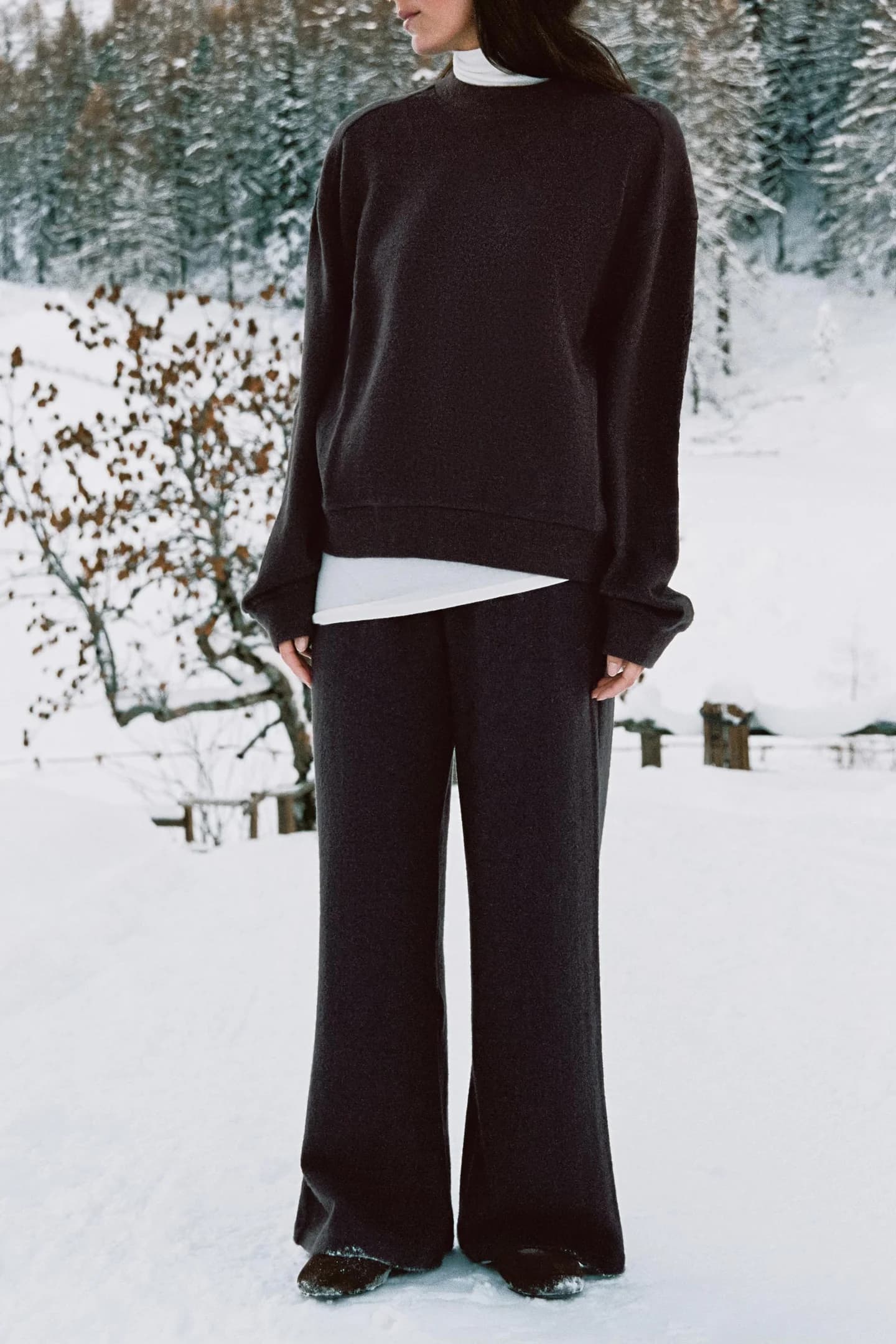 МЯГКИЕ ШИРОКИЕ БРЮКИ