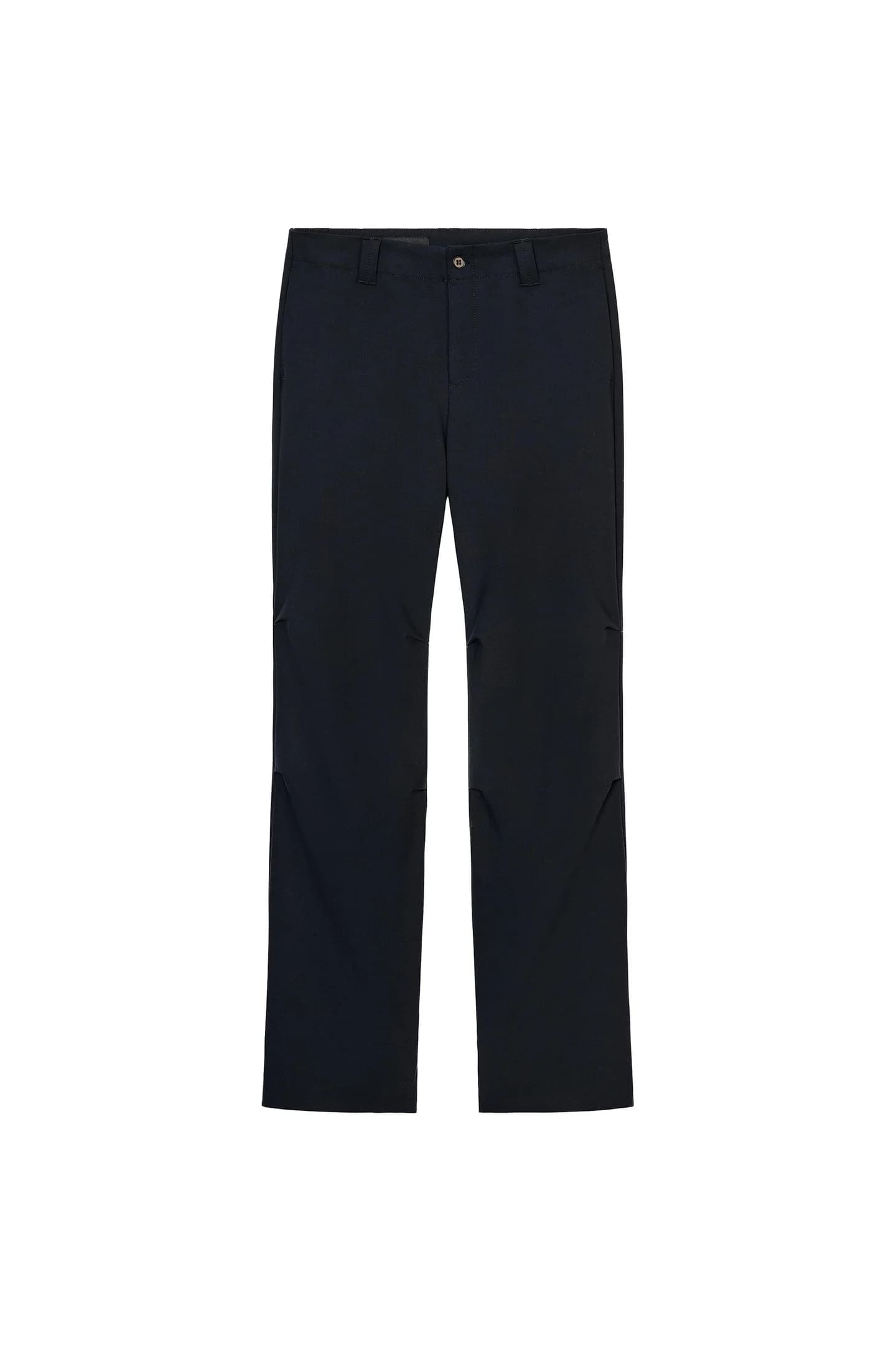 БРЮКИ ПРЯМОГО КРЮКА С РЕМНЯМИ - фото 3