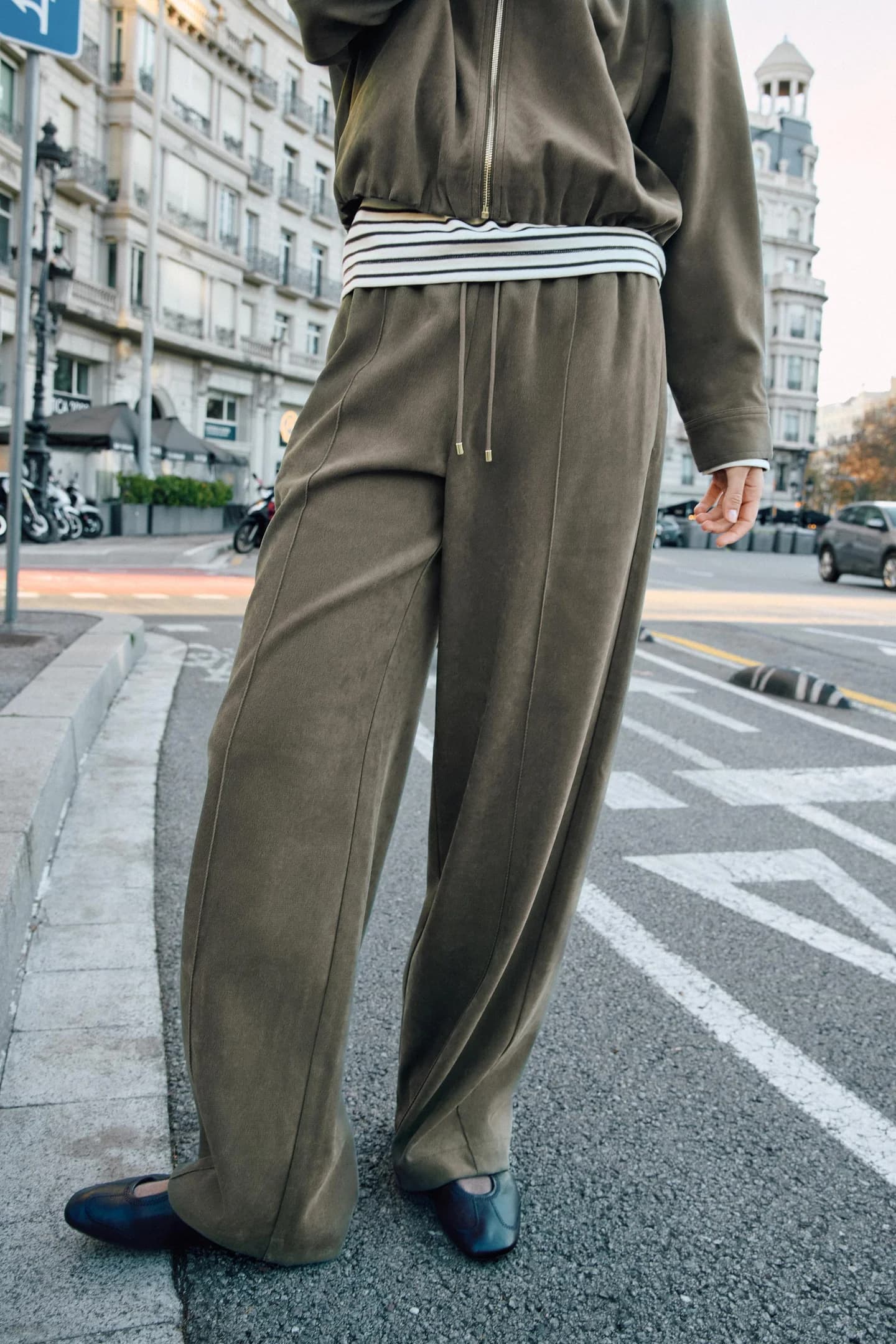 ШИРОКИЕ БРЮКИ И Эластичный пояс - фото 3