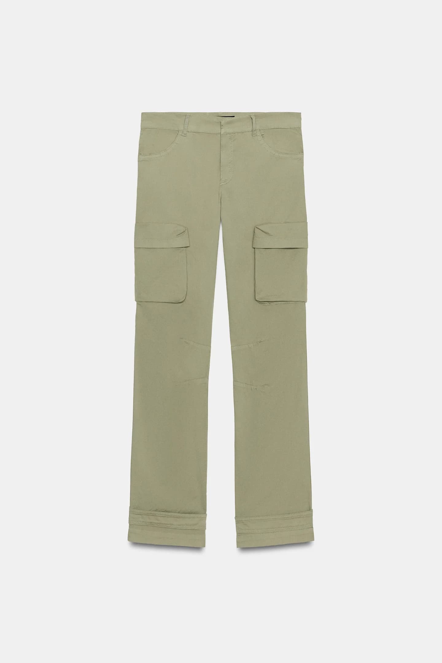 БРЮКИ-КАРГО ПРЯМОГО КРАЯ - фото 3