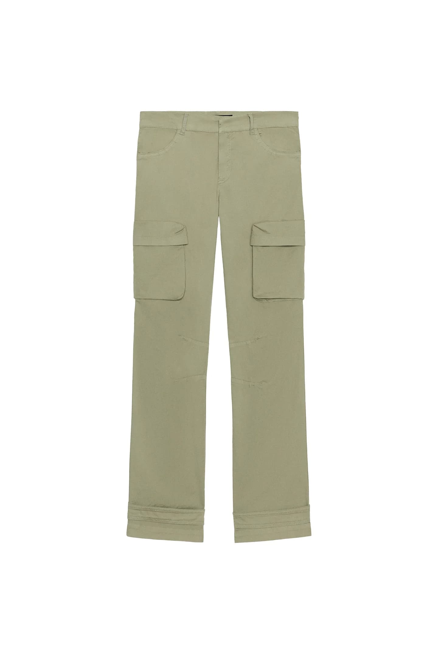 БРЮКИ-КАРГО ПРЯМОГО КРАЯ - фото 4