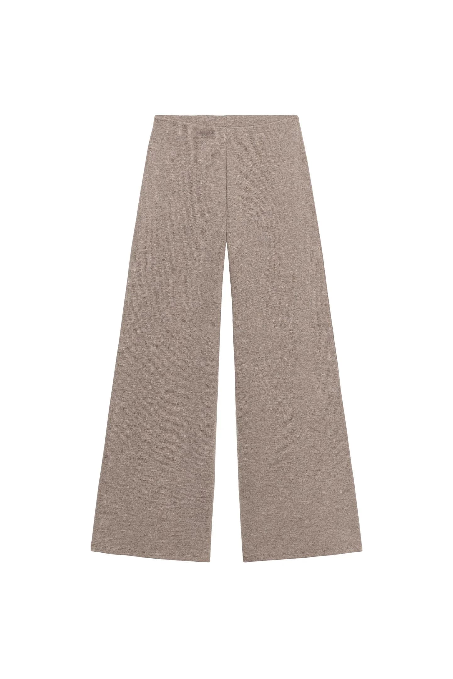 ТРИКОТАЖНЫЕ БРЮКИ ПИКЕ ИЗ БАЗОВОЙ КОЛЛЕКЦИИ - фото 3