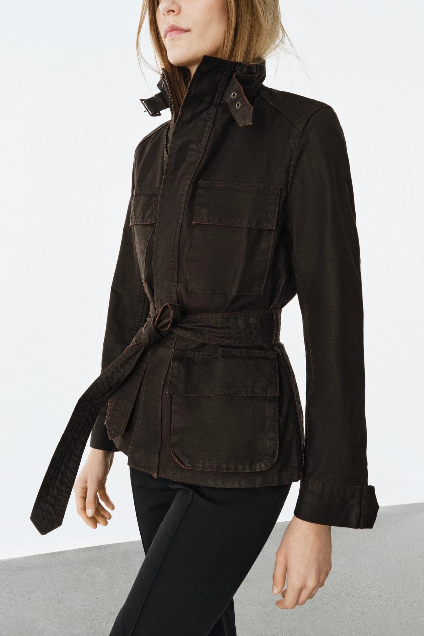 КУРТКА С ВОЩЕНОЙ ОТДЕЛКОЙ ИЗ КОЛЛЕКЦИИ ZW