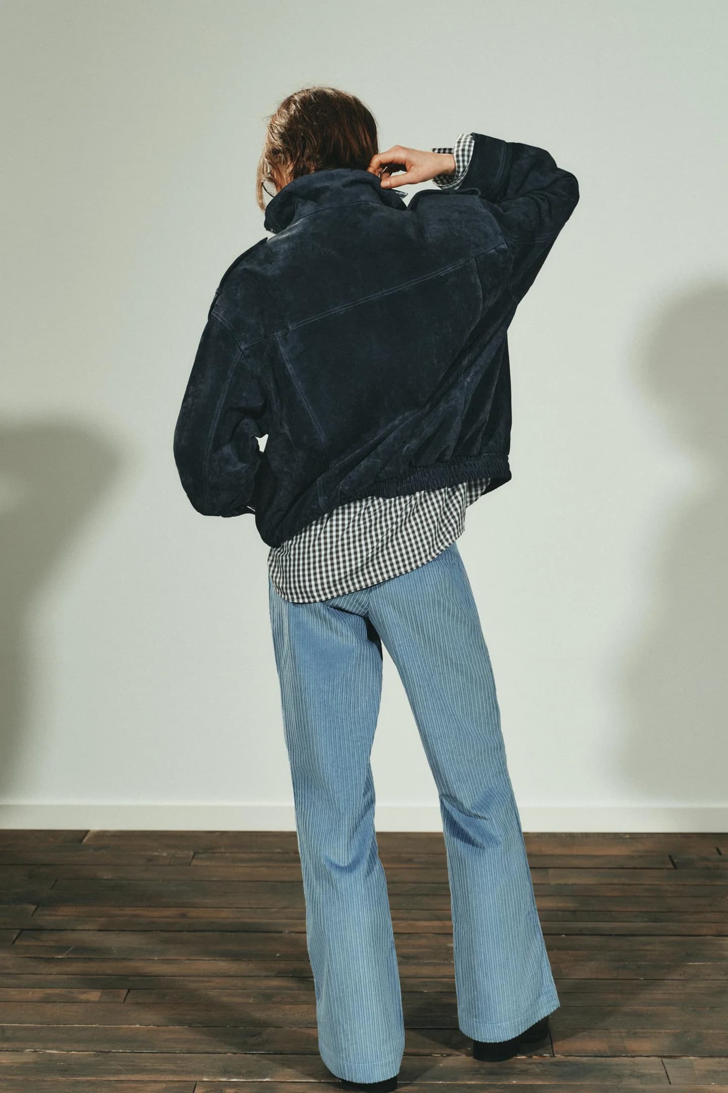 КУРТКА С КАРМАНАМИ ИЗ ЗАМШИ 100% - фото 2