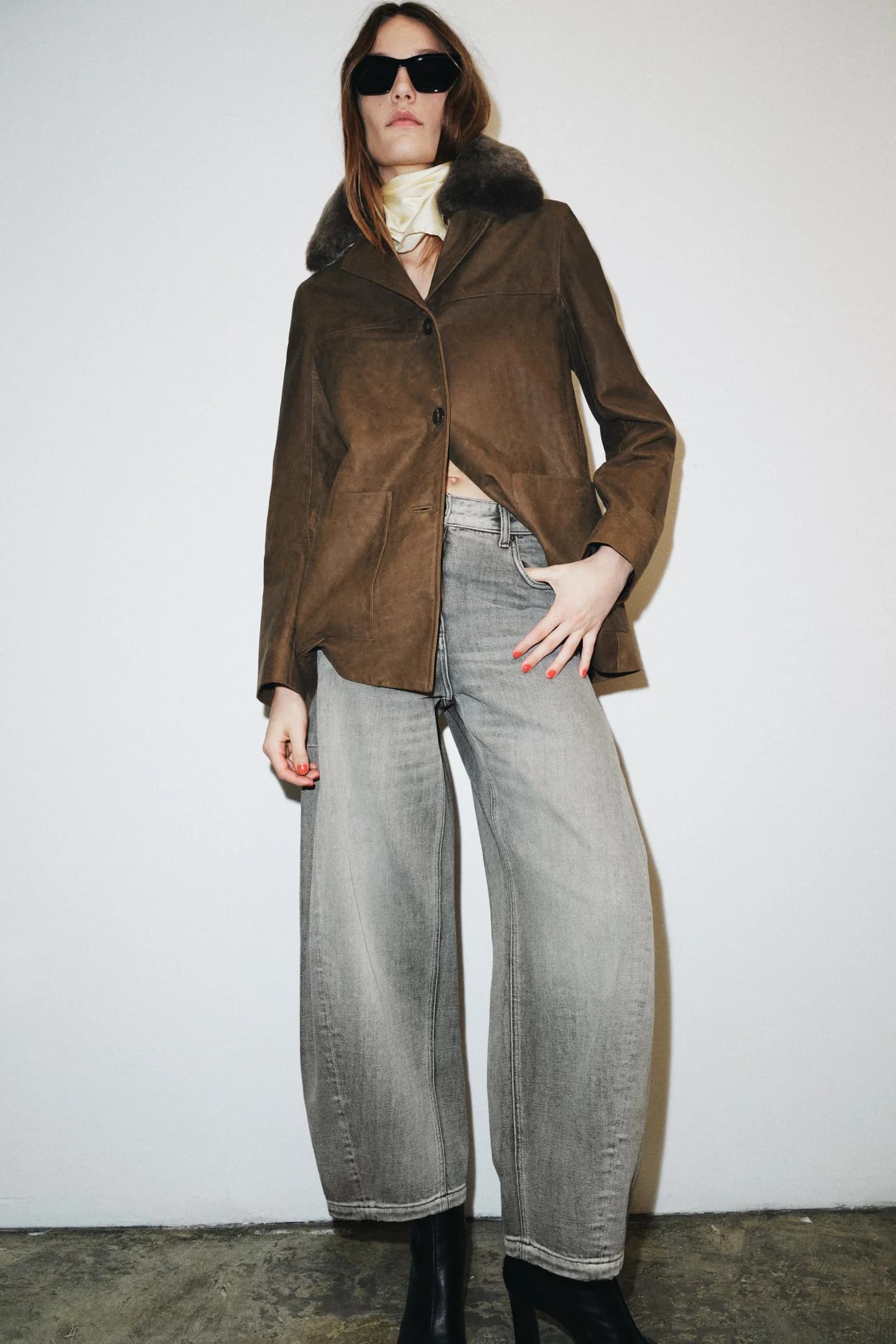 КОЖАНАЯ КУРТКА ИЗ КОЛЛЕКЦИИ ZW LIMITED EDITION - фото 2