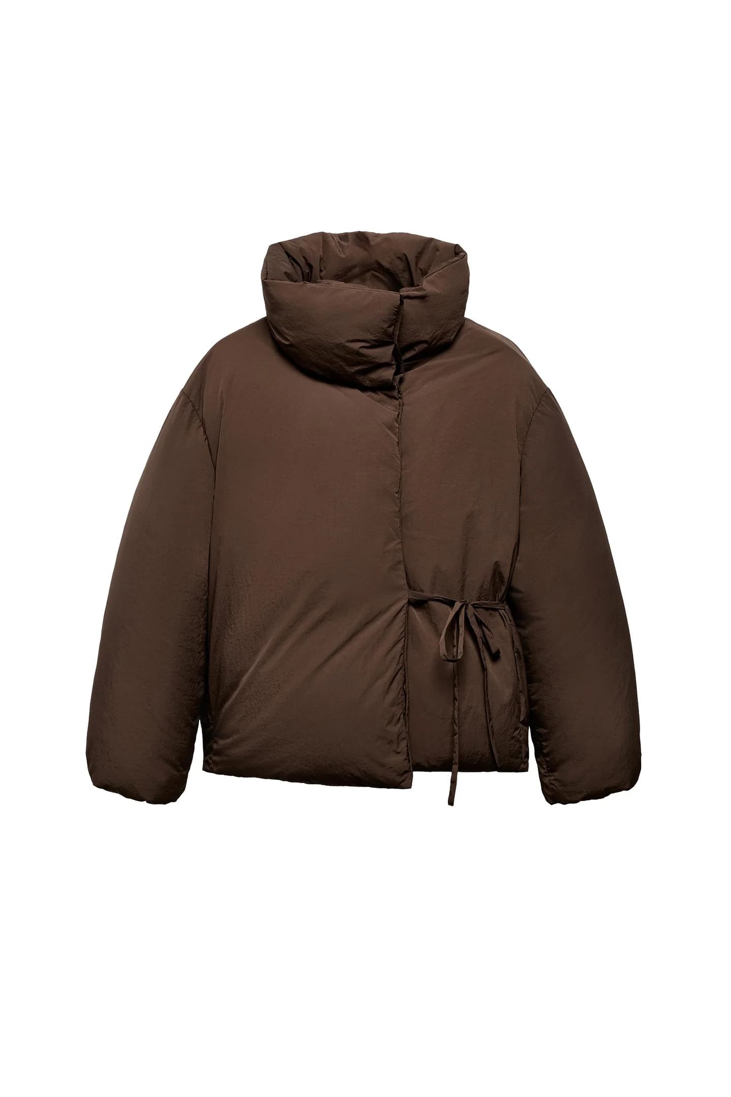 КОРОТКИЙ СТЕГАНЫЙ АНОРАК С ГИДРОФОБНОЙ И ВЕТРОНЕПРОНИЦАЕМОЙ ТКАНЬЮ - фото 5