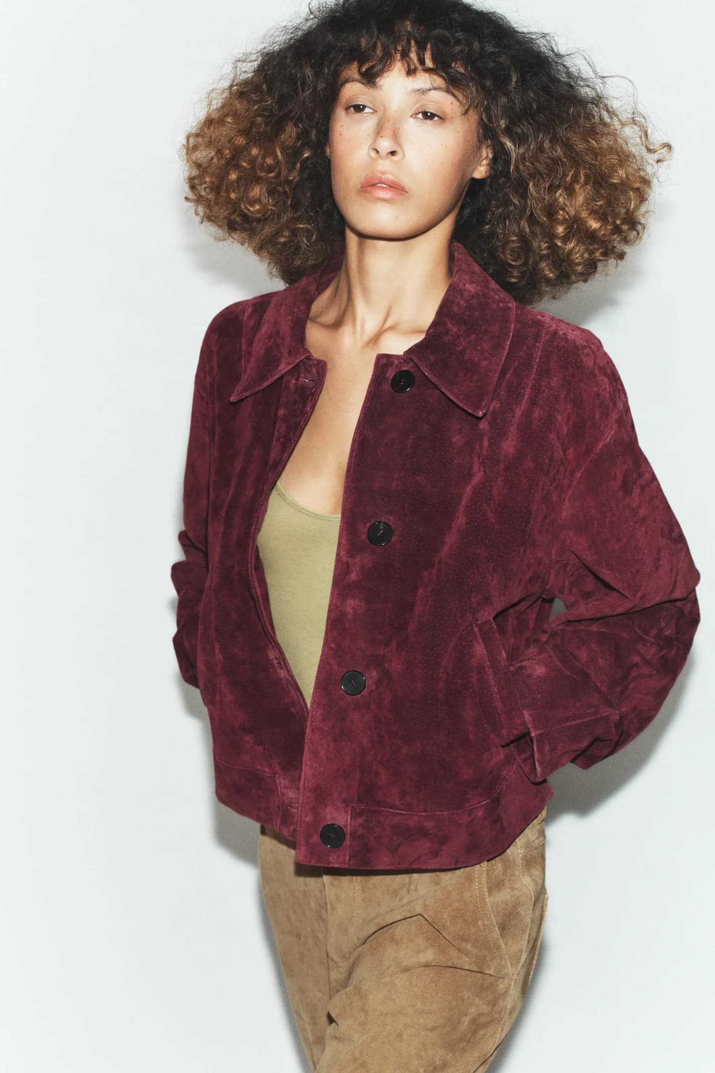 КУРТКА ИЗ 100% ЗАМШИ