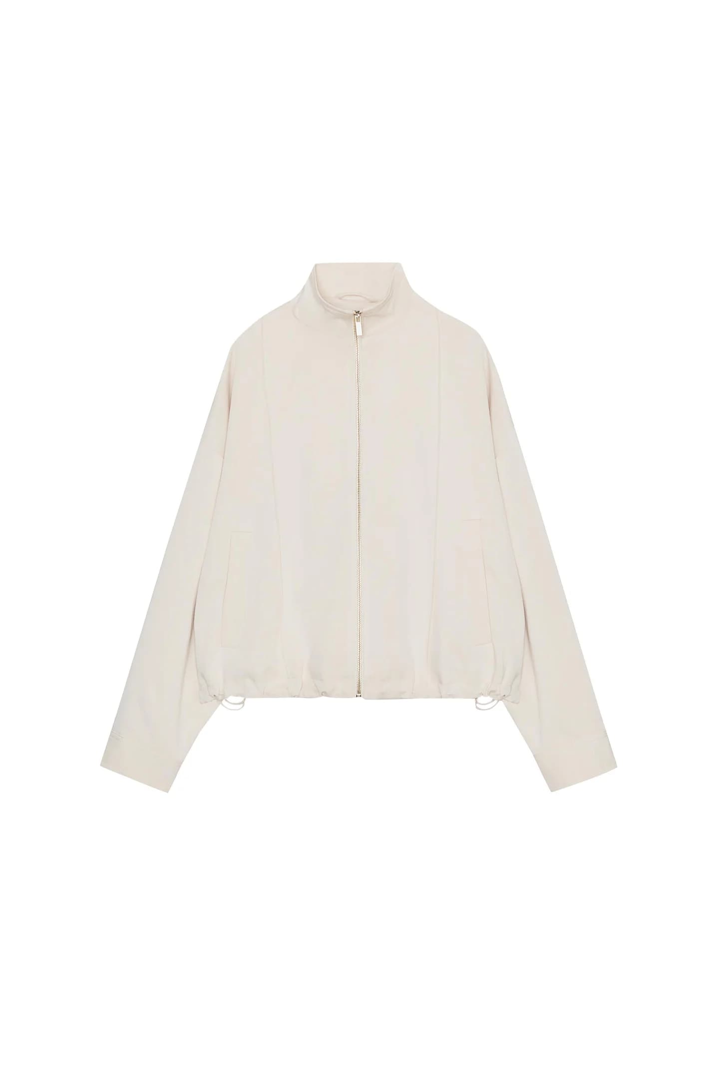 КУРТКА-БОМБЕР С ВОРОТНИКОМ-СТОЙКОЙ - фото 5