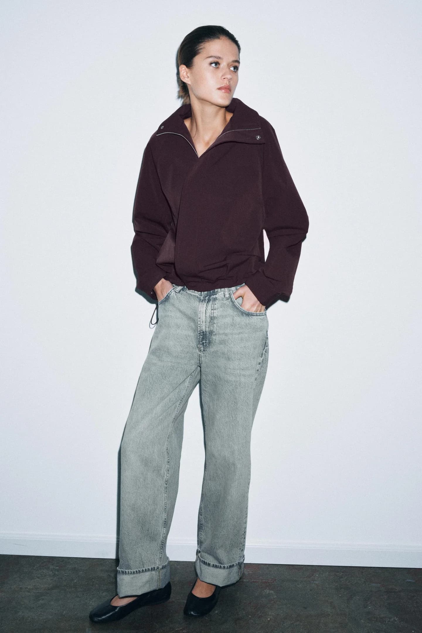 КУРТКА-БОМБЕР OVERSIZE НА МОЛНИИ