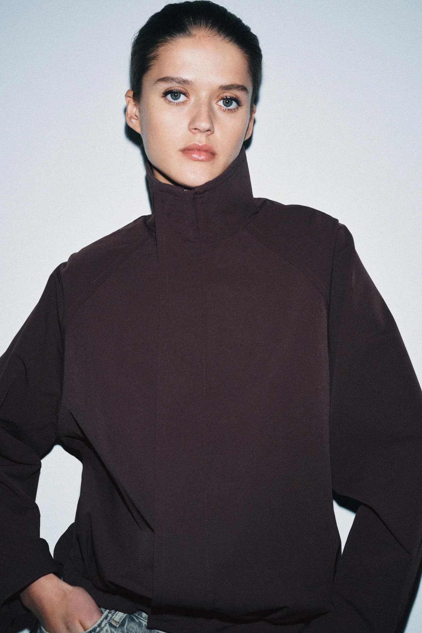 КУРТКА-БОМБЕР OVERSIZE НА МОЛНИИ - фото 2