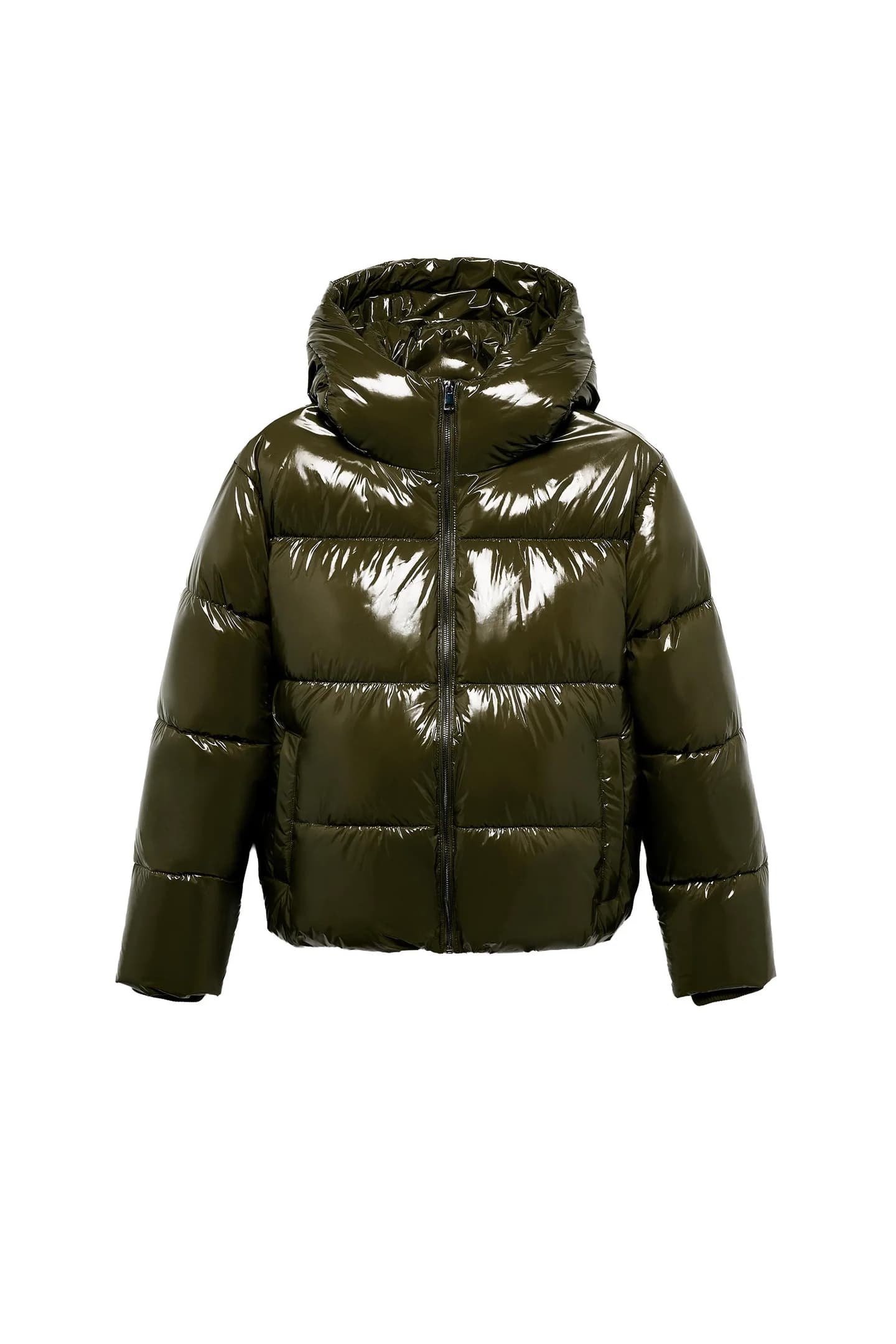 БЛЕСТЯЩИЙ АНОРАК С ГИДРОФОБНОЙ И ВЕТРОНЕПРОНИЦАЕМОЙ ТКАНЬЮ - фото 3